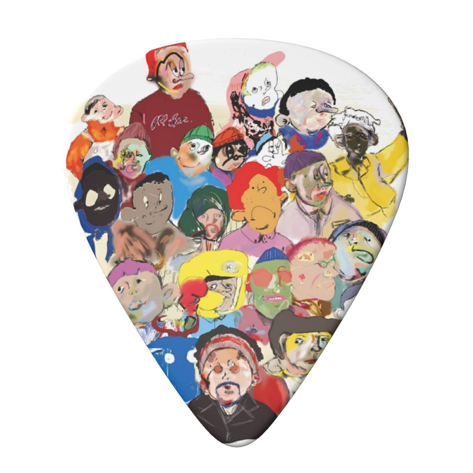Amazon.co.jp: プラスチックピック かわいい漫画エレキギターピック