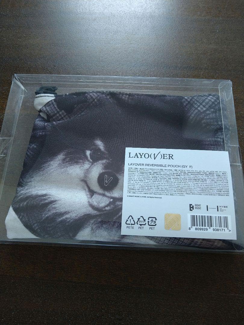 Amazon.co.jp: BTS V Layover リバーシブルポーチ ヨンタン 公式