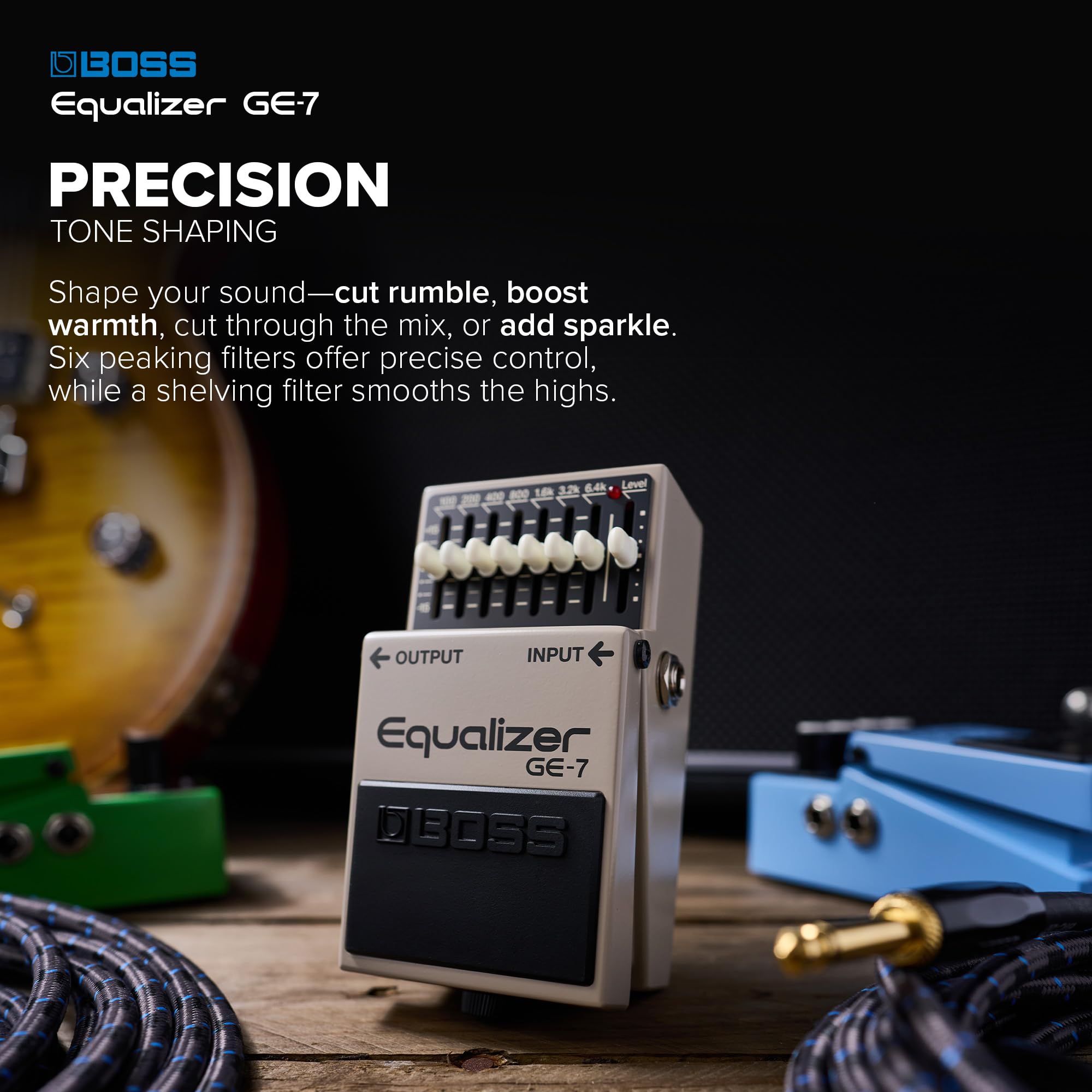 Amazon | BOSS Equalizer GE-7 | イコライザー | 楽器・音響機器