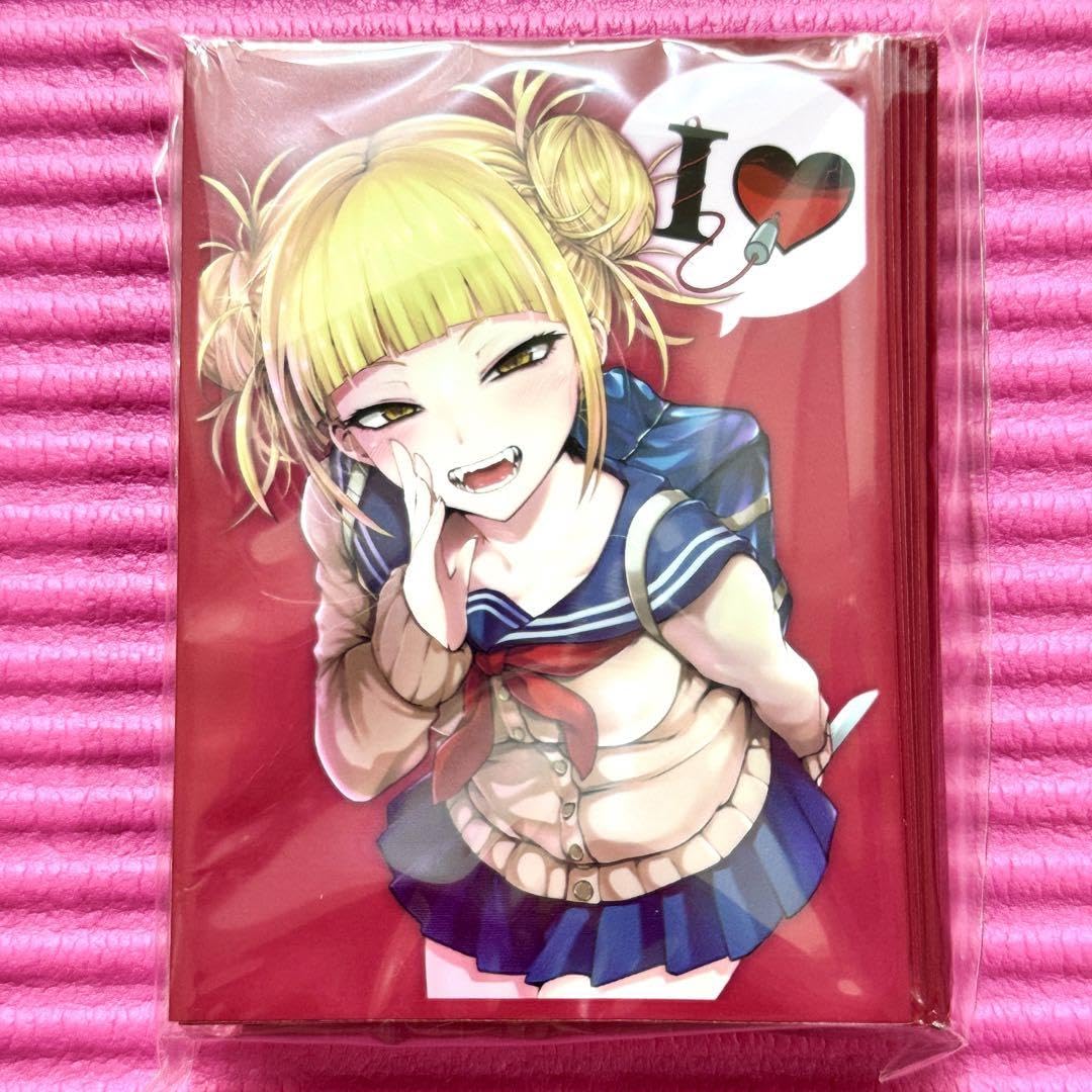 僕のヒーローアカデミア トガヒミコ マスクの中 スリーブ Amazon.co.jp