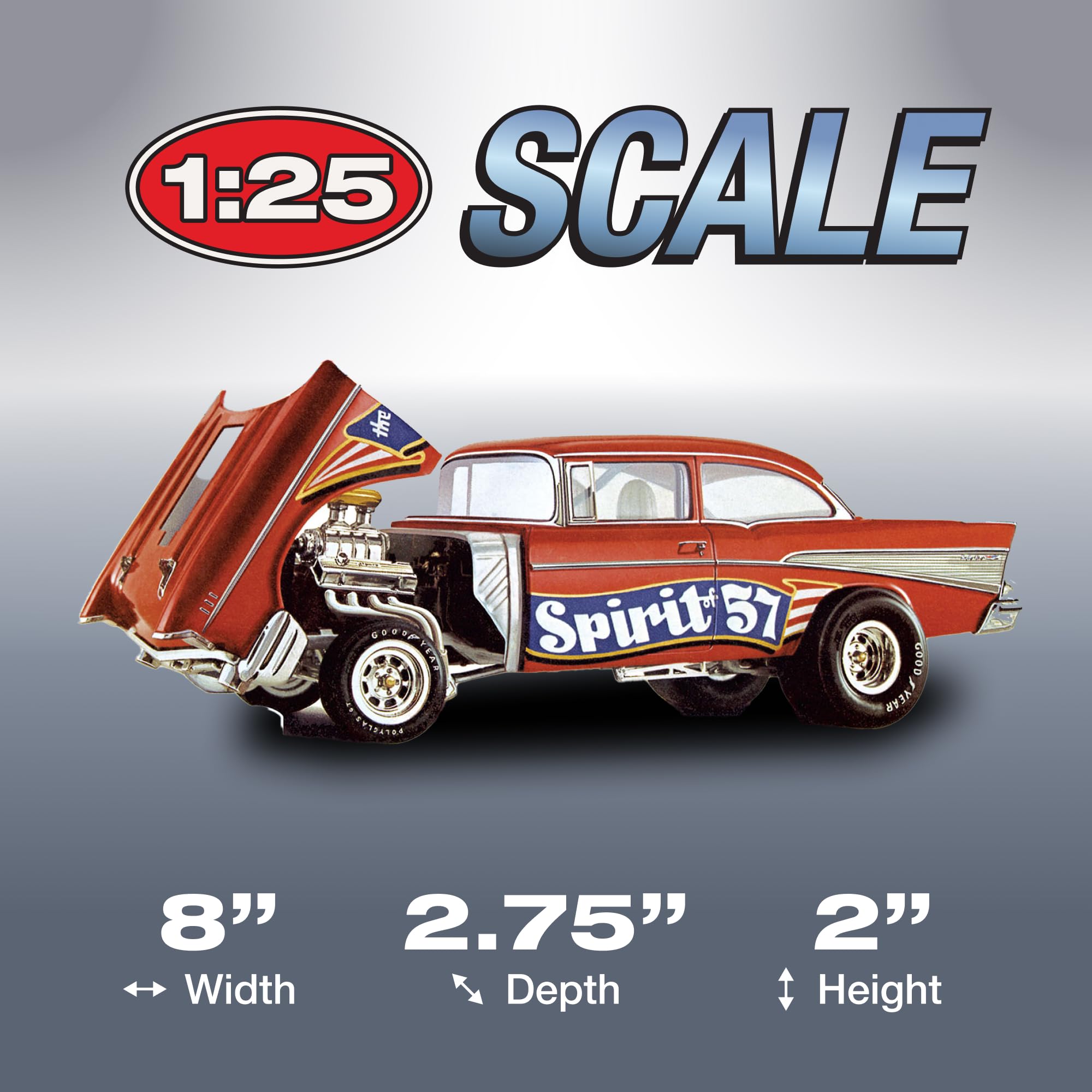 Amazon.com: MPC 1957 Chevy Bel Air Spirit of 57