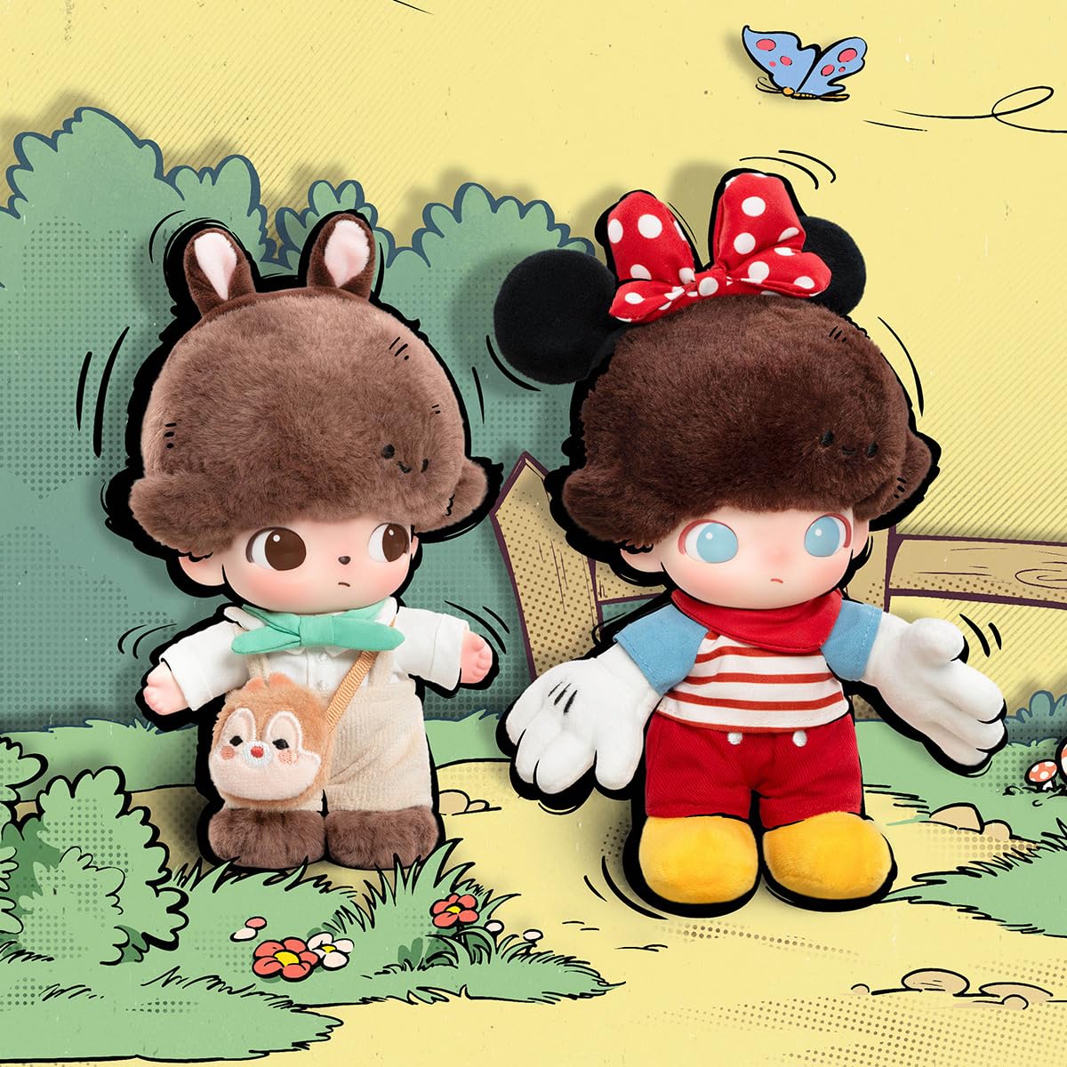 Amazon.co.jp: POP MART DIMOO WORLD × DISNEY シリーズ ぬいぐるみ