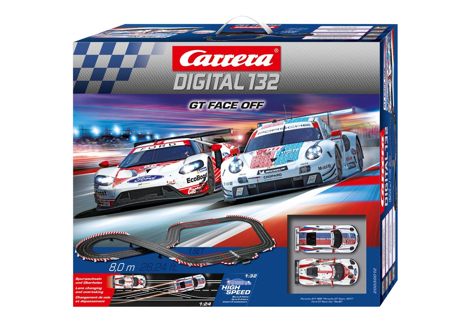 Amazon | カレラ 20030012 デジタル 132 セット GT フェイスオフ 通販