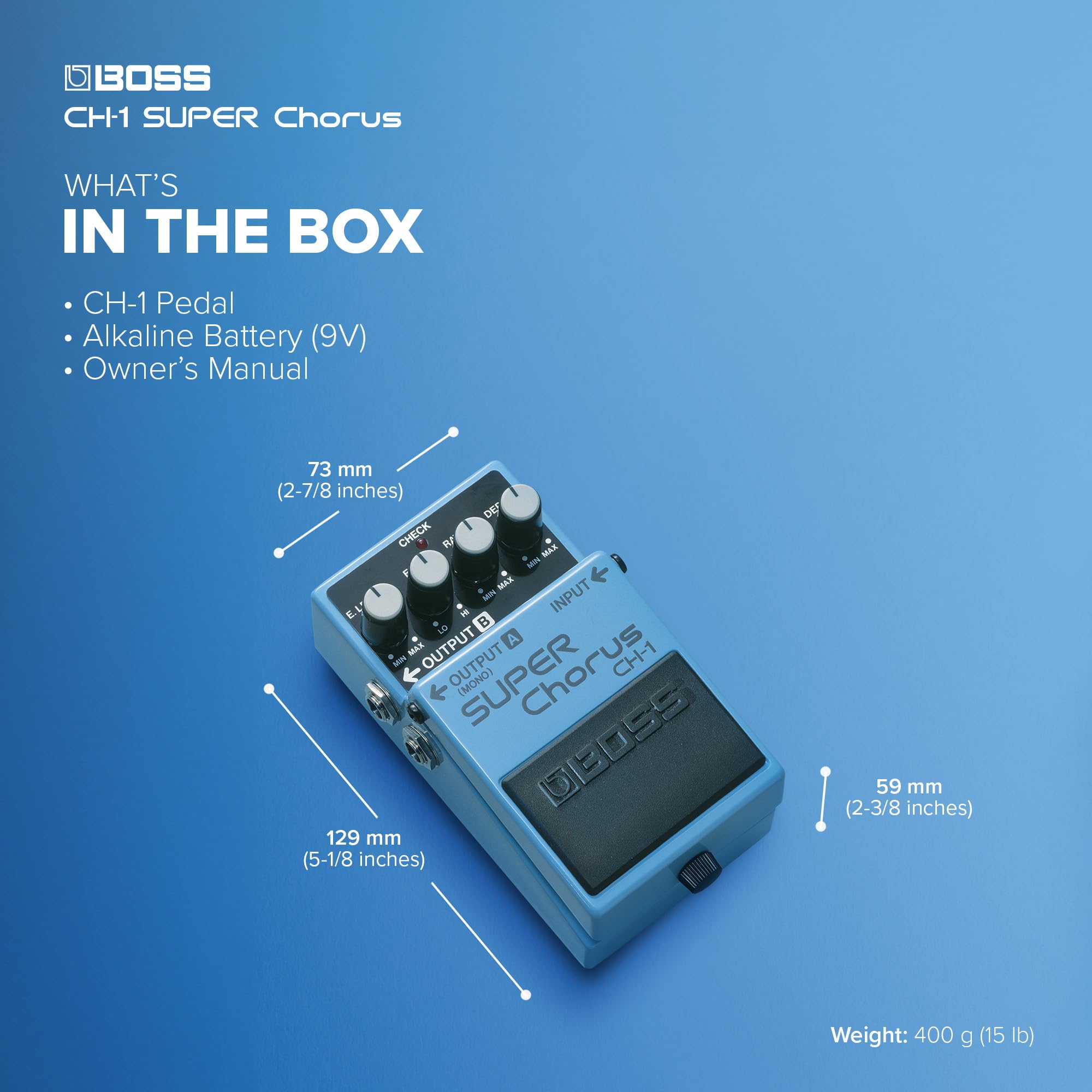 Amazon | BOSS SUPER Chorus CH-1 | コーラス・フランジャー