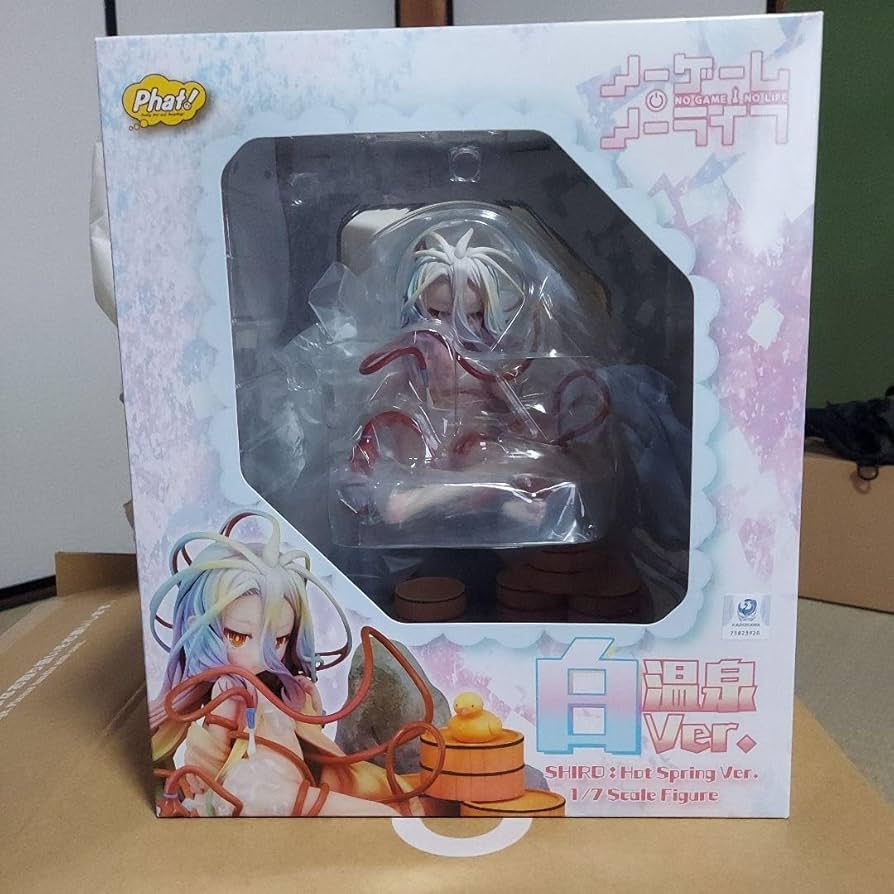 Amazon.co.jp: ノーゲーム ノーライフ 白 温泉Ver. 1/7 完成品