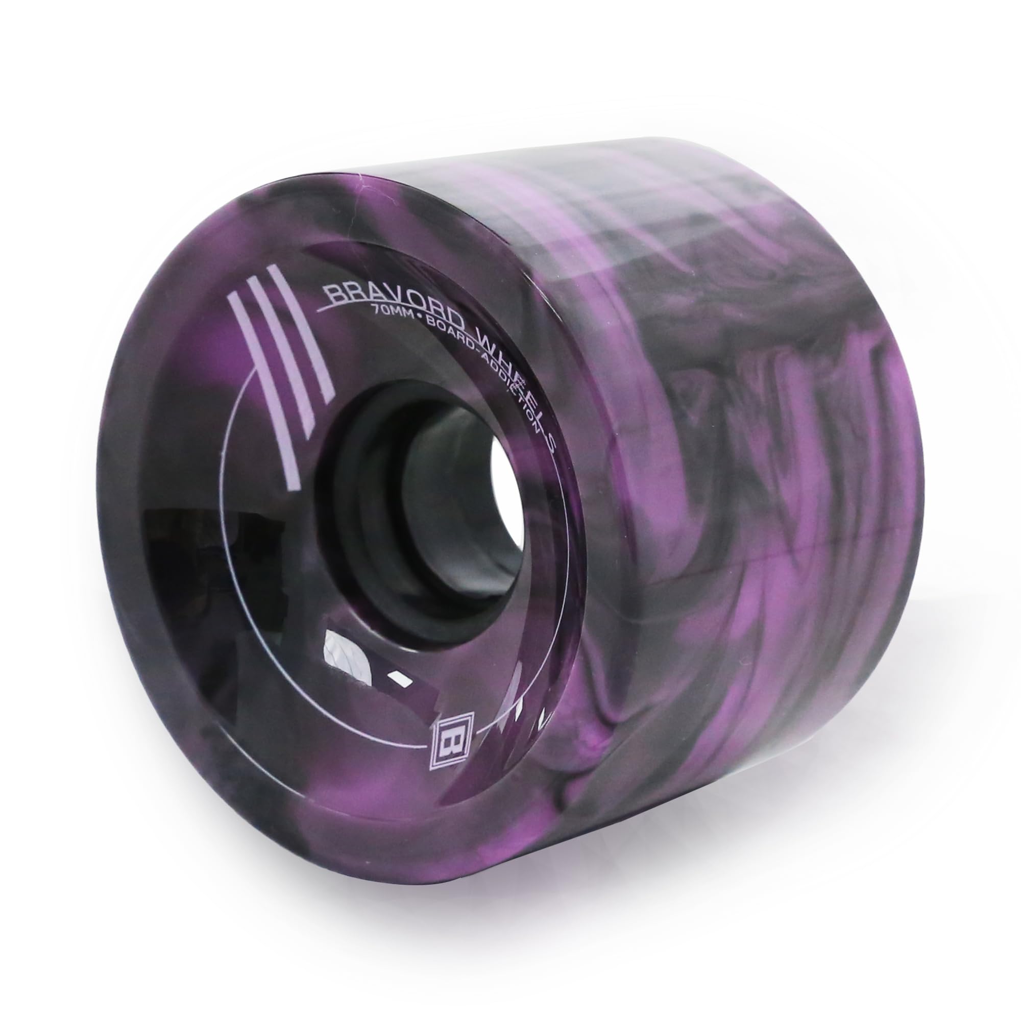 Amazon.com : BRAVORD Longboard Wheels 70mm 78A PU, Mixed-Color