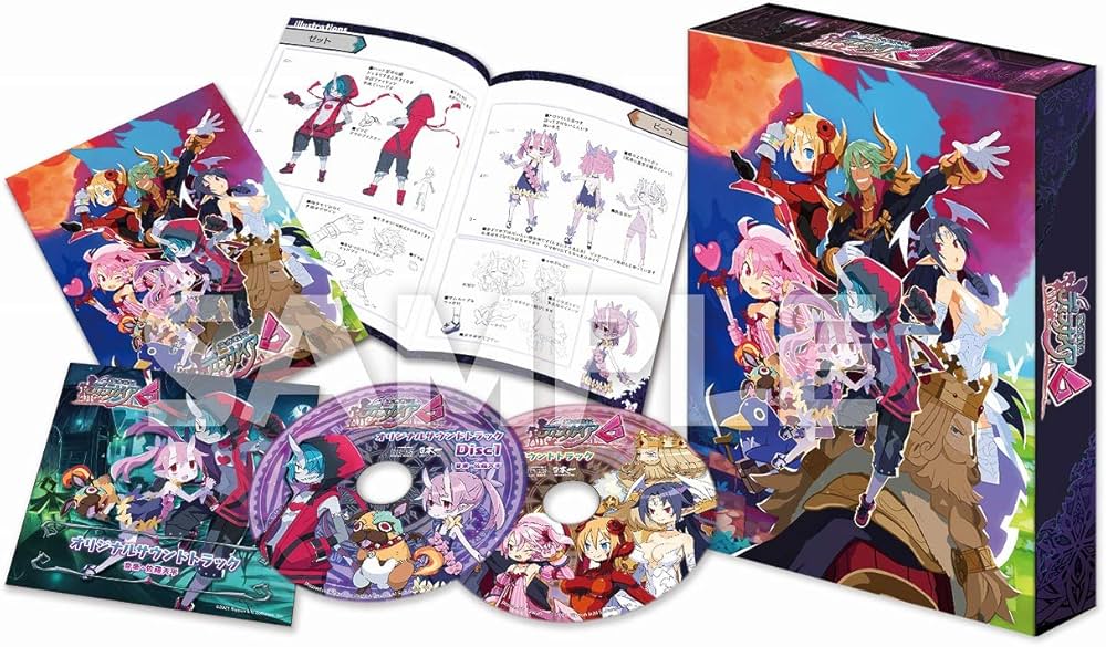 Amazon.co.jp: 魔界戦記ディスガイア6初回限定版【限定版同梱物】豪華
