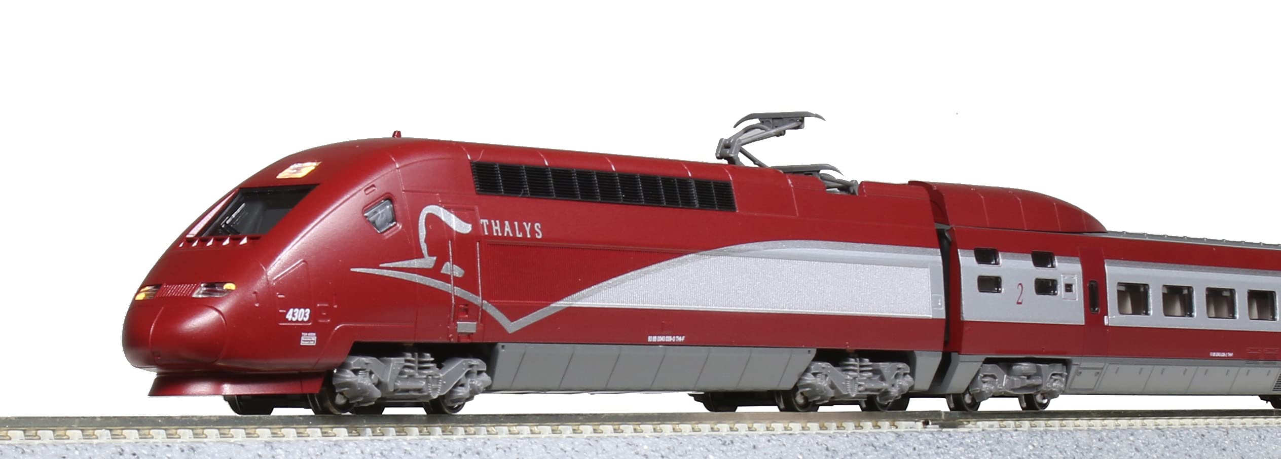 Amazon | KATO Nゲージ Thalys タリス PBKA 新塗装 10両セット 10-1658