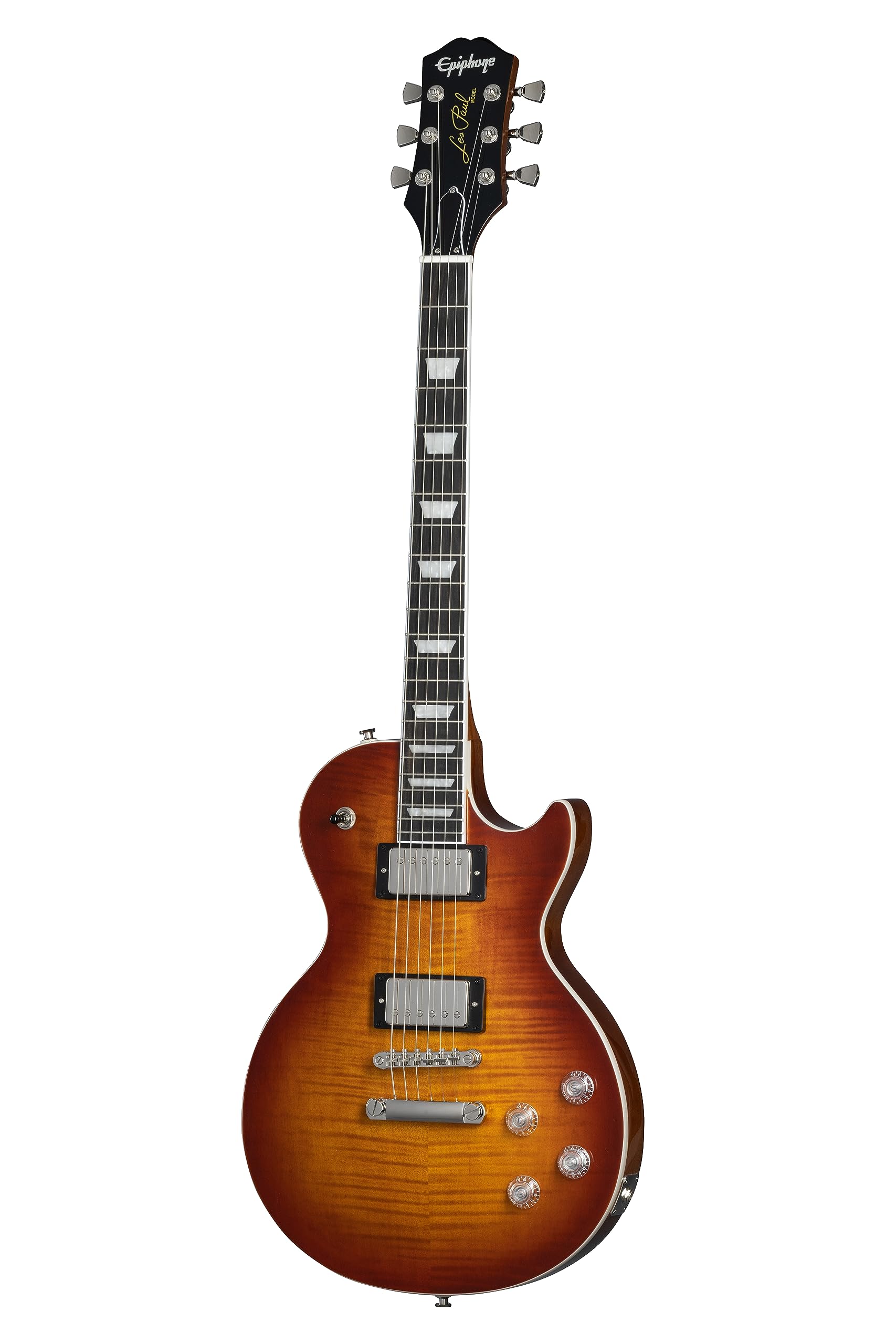 Amazon.com: Epiphone Les Paul Modern Figured, Mojave Burst with