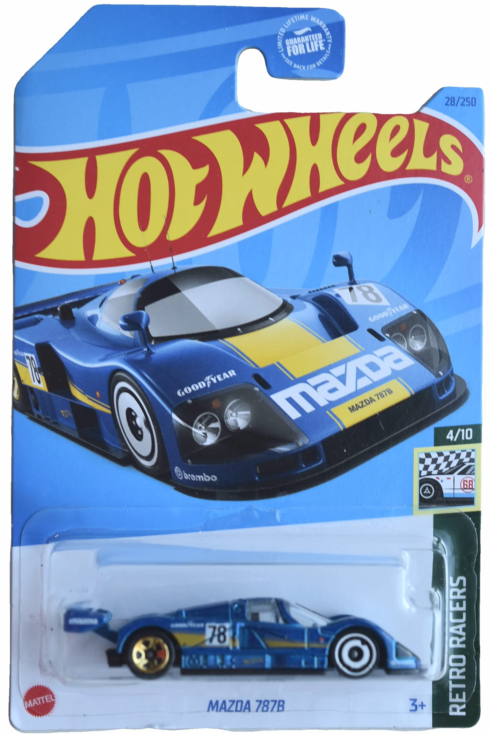Hot Wheels Mazda 787B, Retro Racers 4/10 | Amazon.com.br