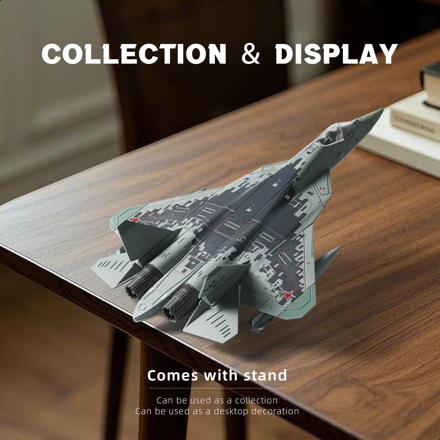 Amazon | SEBUNAS 1:72スケール SU-57戦闘機 クイックビルドモデル