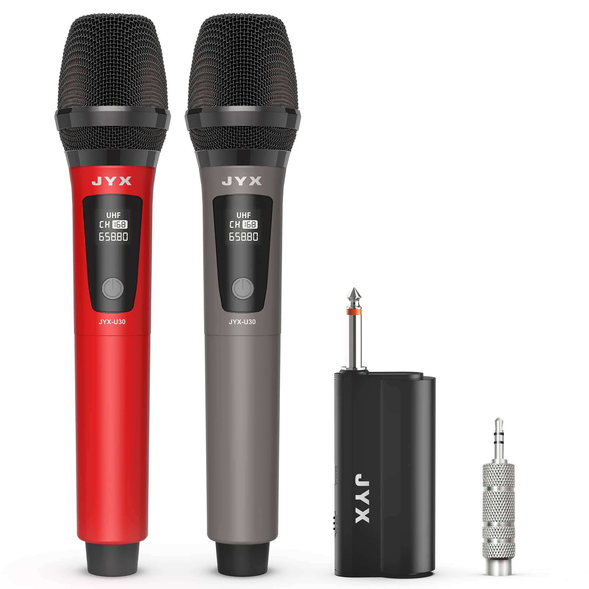 Amazon.com: JYX Wireless Microphones, Dual UHF Handheld Dynamic
