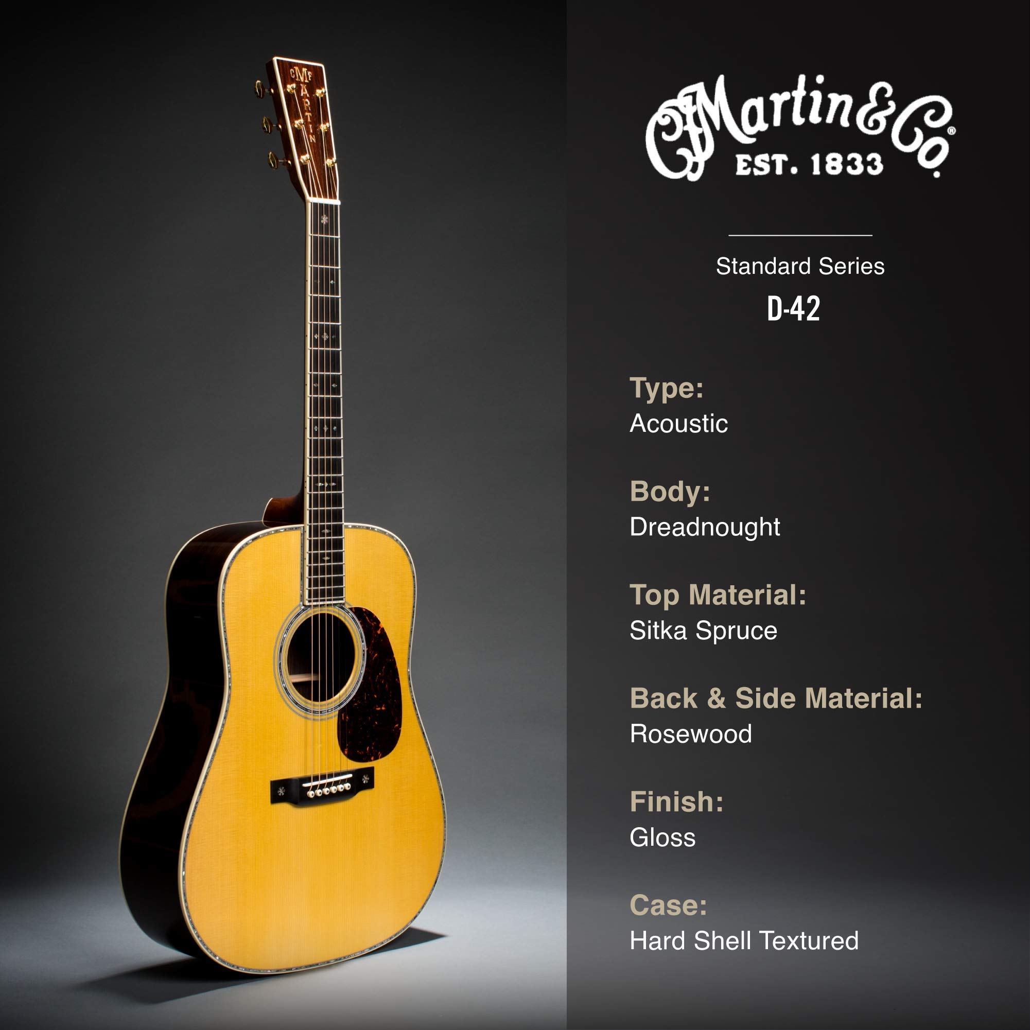 Amazon.co.jp: Martin アコースティックギター Standard Series D-42