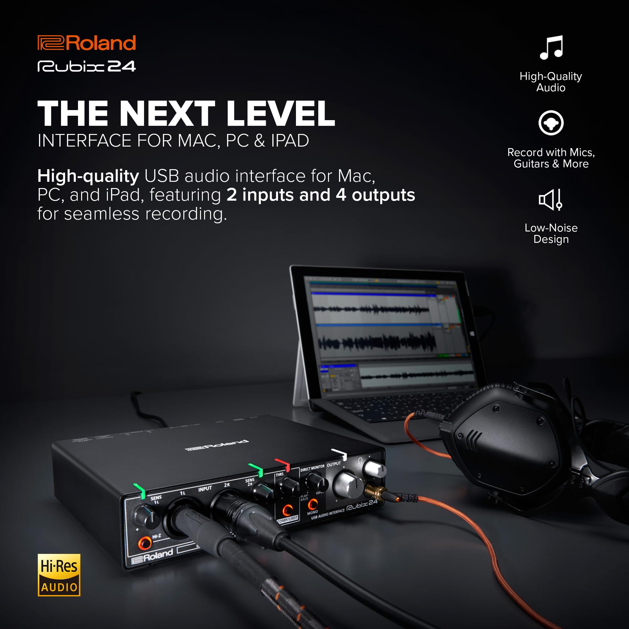 Amazon.co.jp: Roland Rubix 24 USBオーディオインターフェース 2