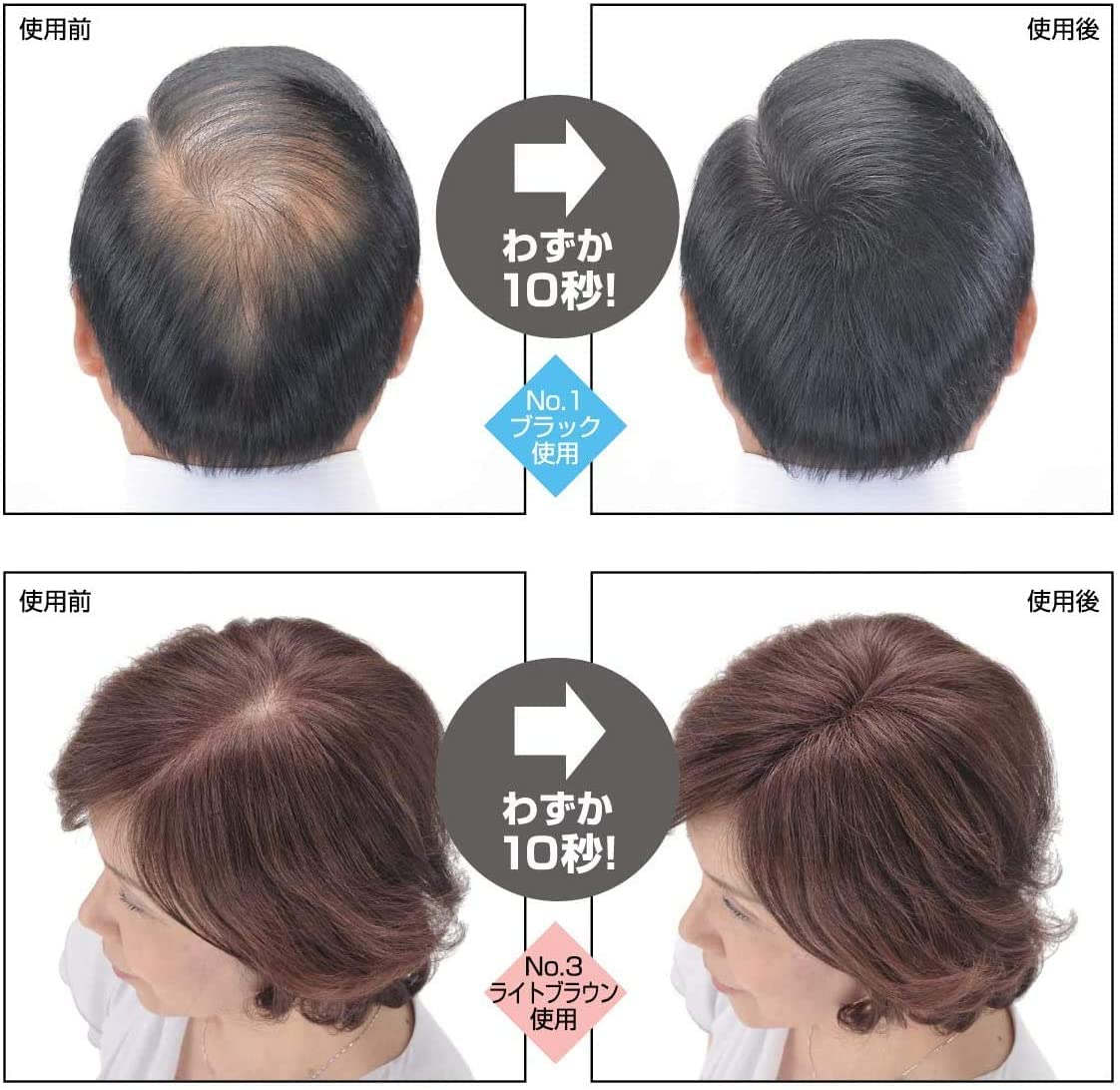 Amazon | ルアン スーパーミリオンヘアー 30g No.1 ブラック 3点セット