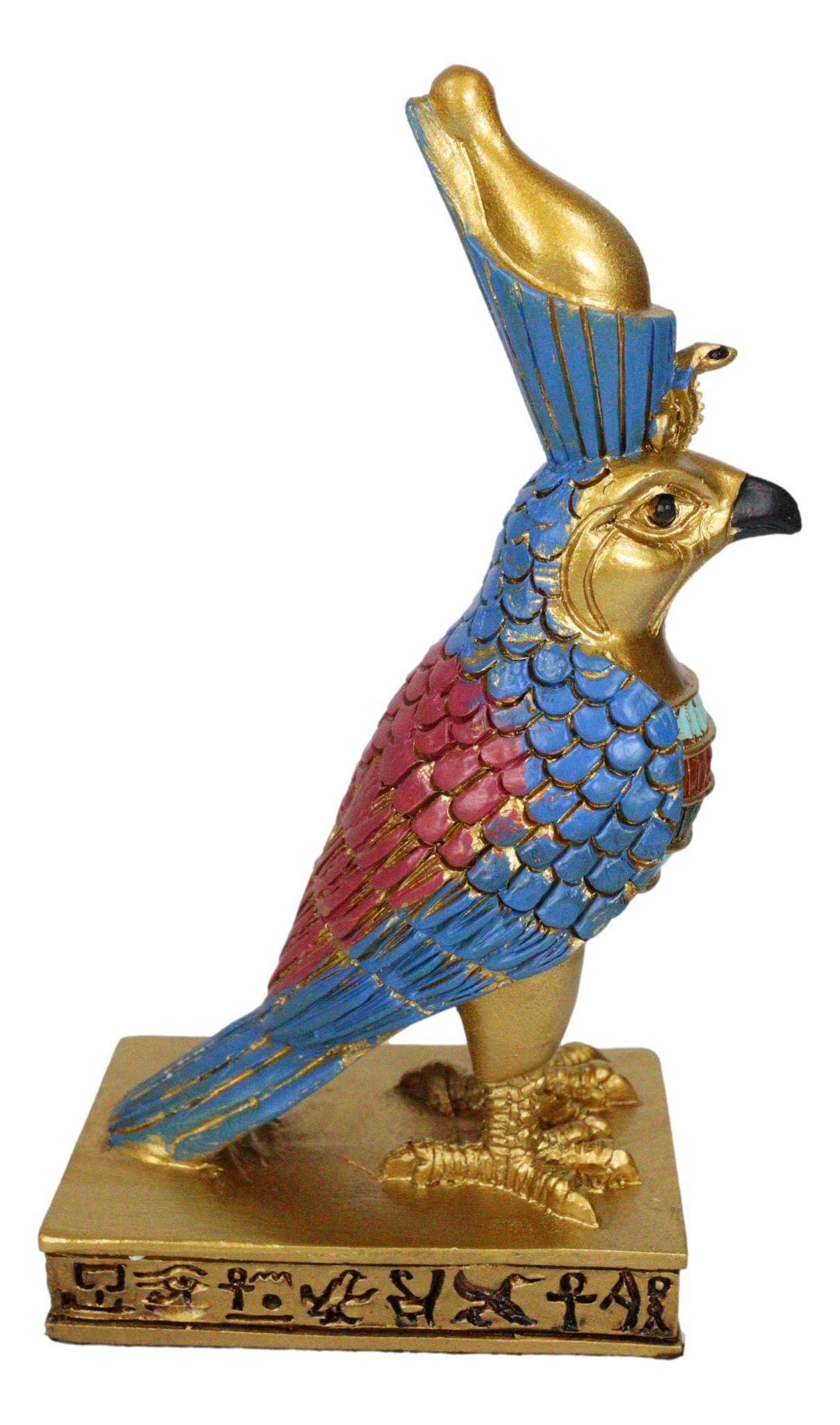 Amazon.co.jp: Ebros 古代エジプト神ホルス ファルコン 鳥 王冠 立った