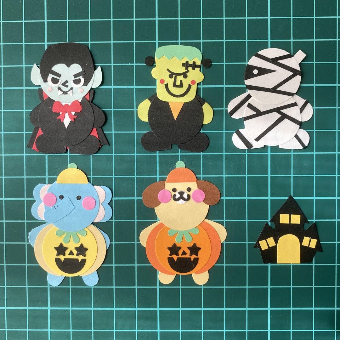 Amazon.co.jp: ハロウィン10月クラフトパンチ詰合せペーパークラフト