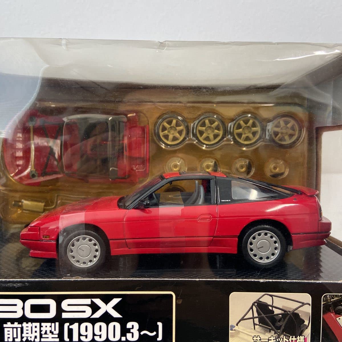 Amazon | アオシマ DISM 1/24 日産 180SX RS13 前期型 スーパーレッド