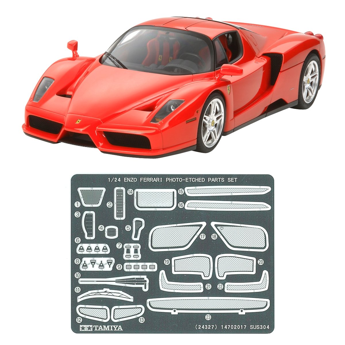 Amazon | タミヤ 1/24 スポーツカーシリーズ No.327 エンツォ