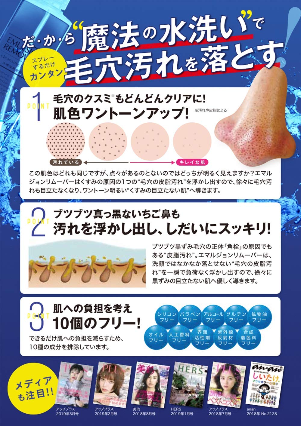 Amazon | エマルジョンリムーバー 200ml | EMULSION REMOVER