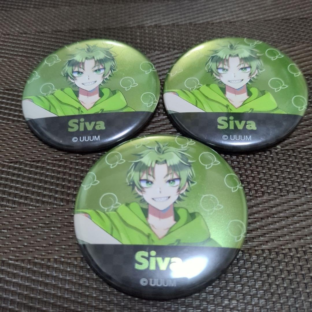 Amazon.co.jp: からぴち カラフルピーチ シヴァ Siva メタル缶バッジ