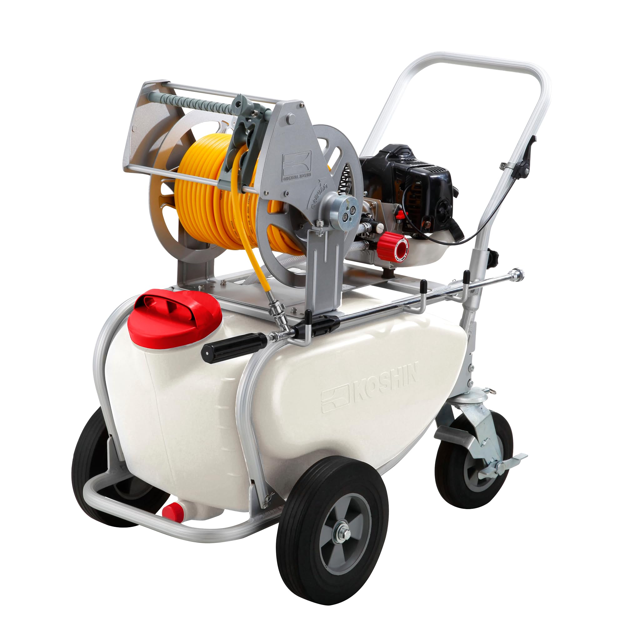 Amazon.co.jp: 工進(KOSHIN) エンジン式 セット 動噴 タンク 50L ES