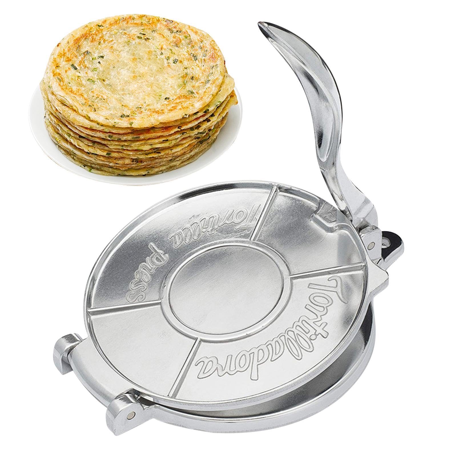 Amazon | トルティーヤプレス タコス プレス機 餃子皮マシン