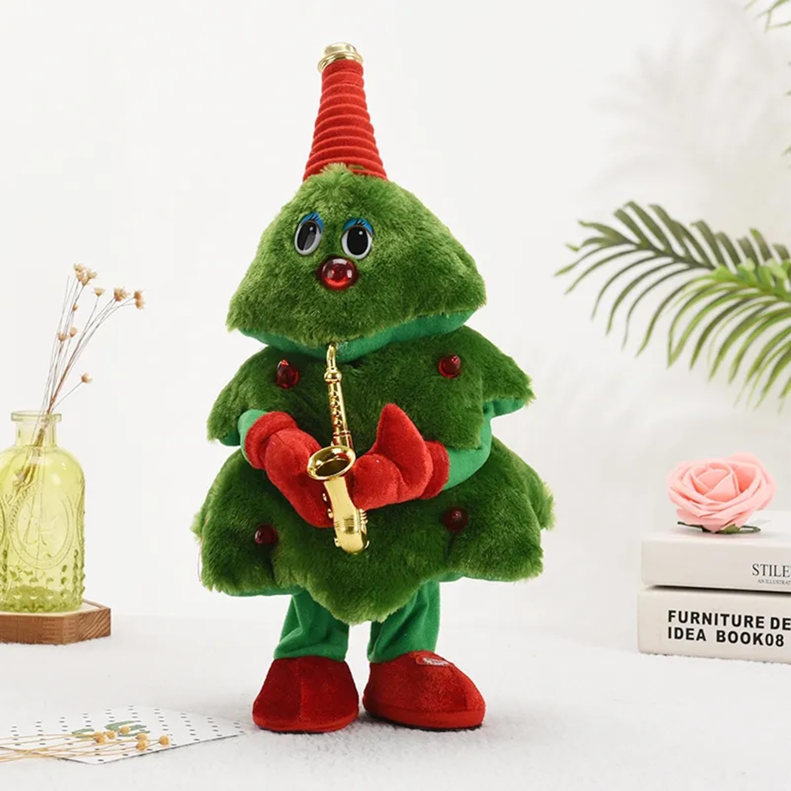 Amazon.co.jp: 歌うダンシングクリスマスツリー、電動クリスマスツリー
