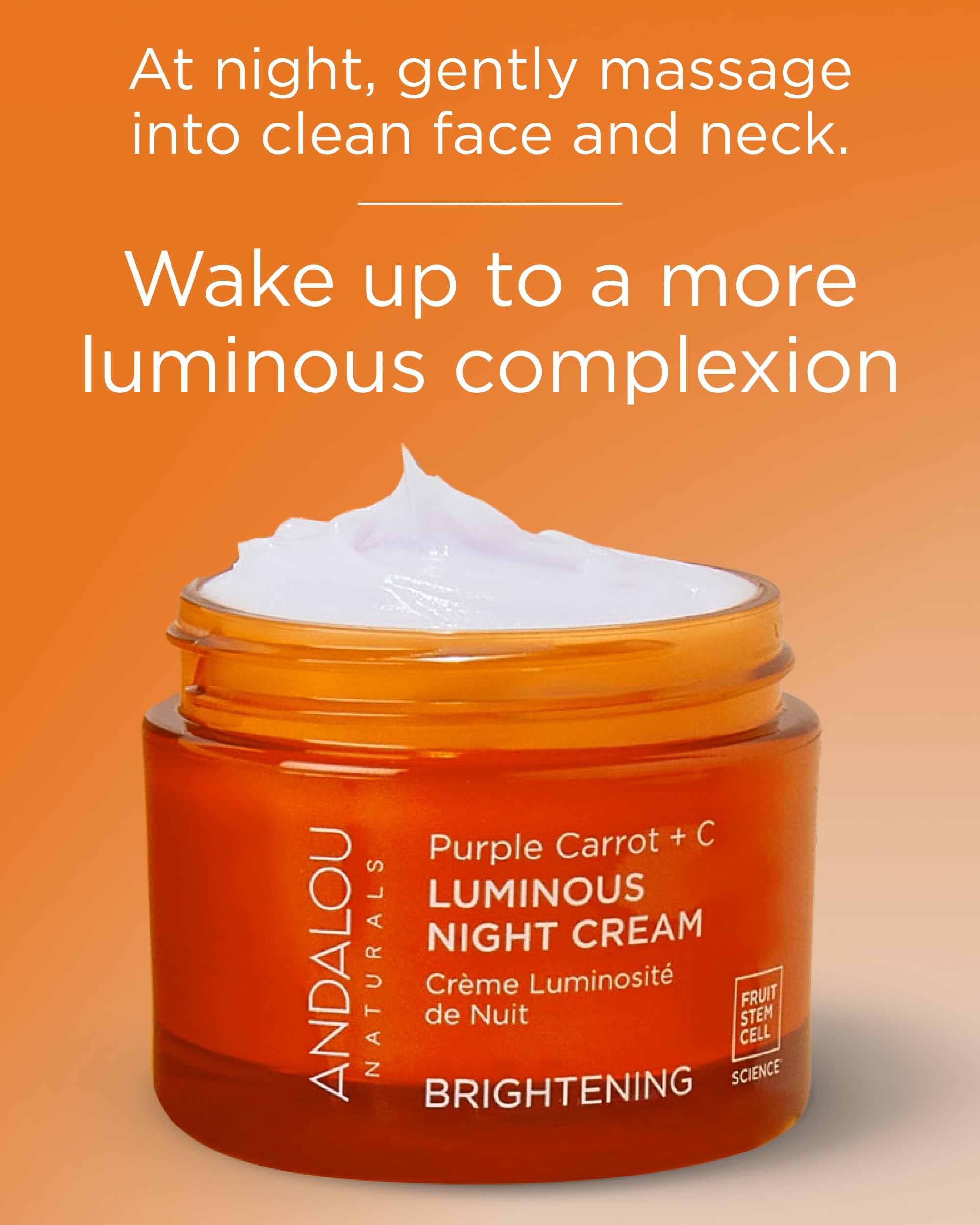 Amazon.com: Andalou Naturals Purple Carrot + Vitamin C Luminous