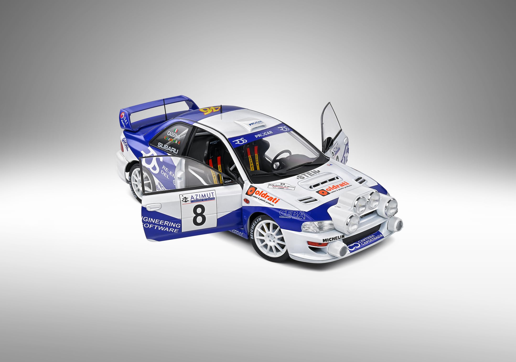 Solido - SUB Impreza S5 WRC99 - Azimut Di Monza Rally 2000-1/18