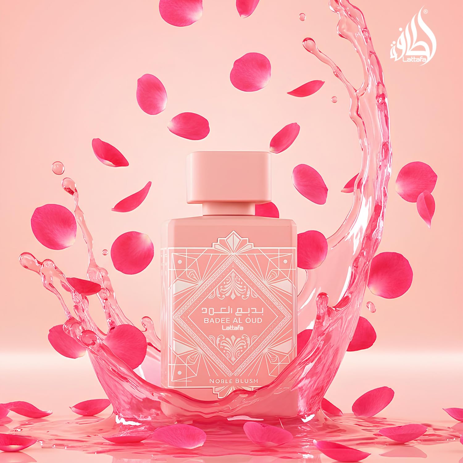 Amazon.com : Lattafa Bade'e Al Oud Noble Blush for Unisex Eau de