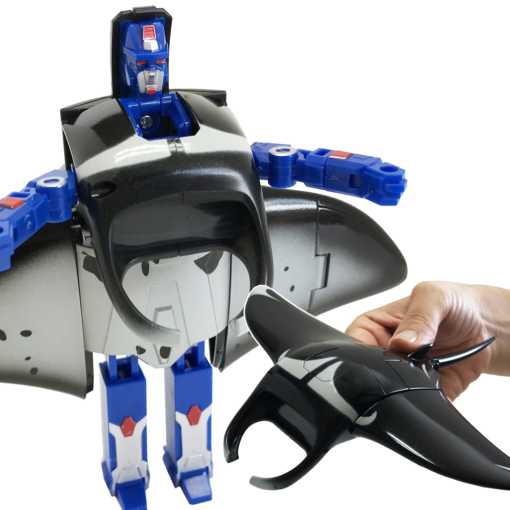 Amazon.co.jp: かっこいいぞ!変形するオニイトマキエイロボット エイ