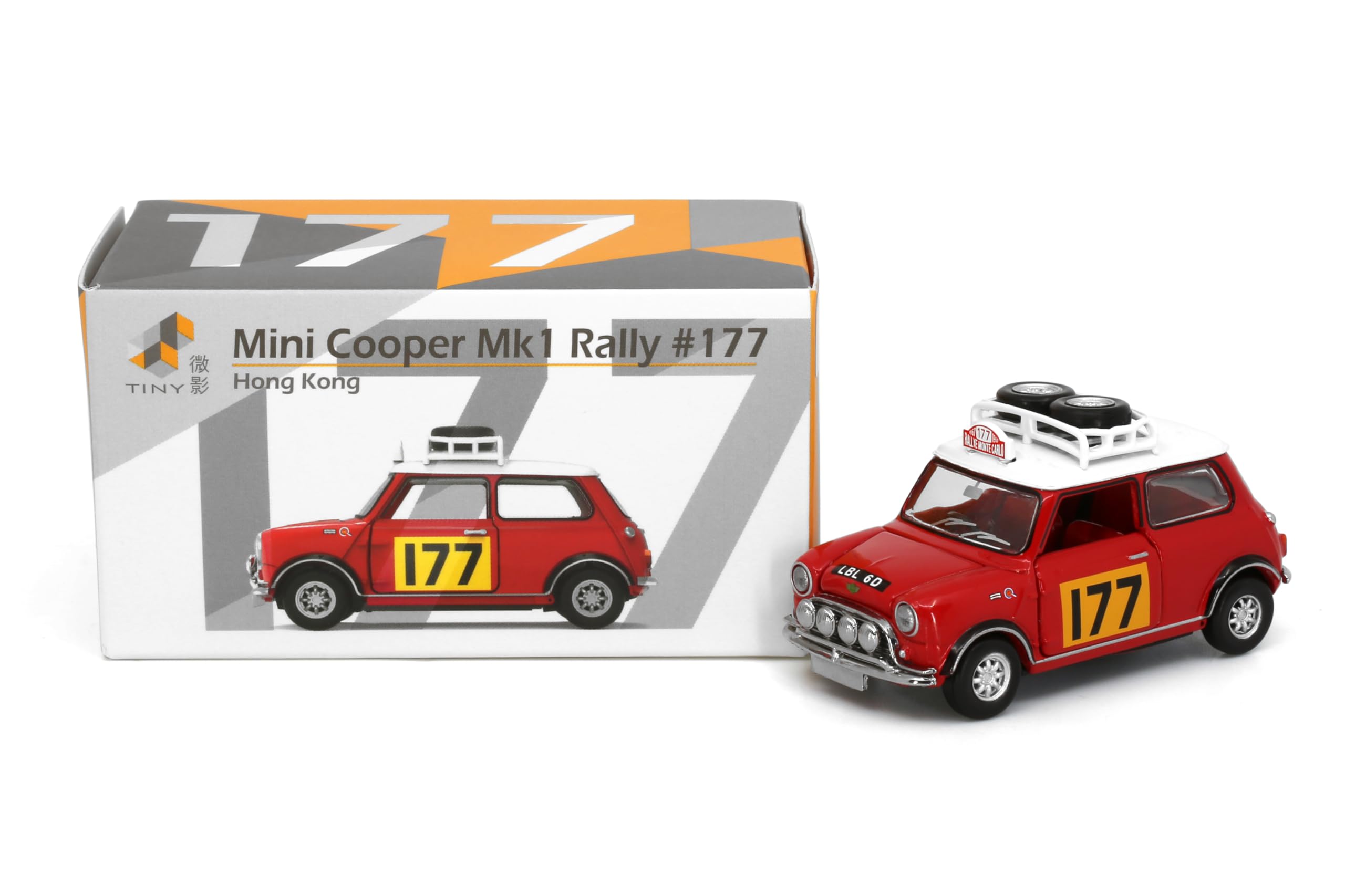 Amazon | Tiny City ミニクーパー Mk1 ラリー ＃177 ダイキャスト