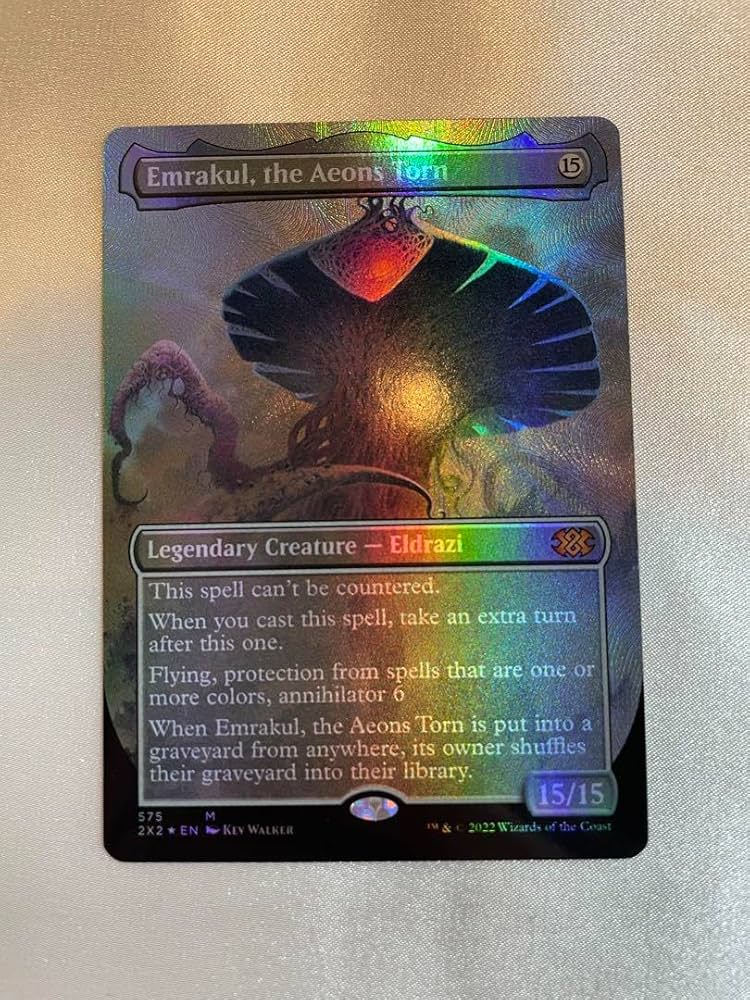Amazon.co.jp: MTG テクスチャーfoil 引き裂かれし永劫、エムラクール