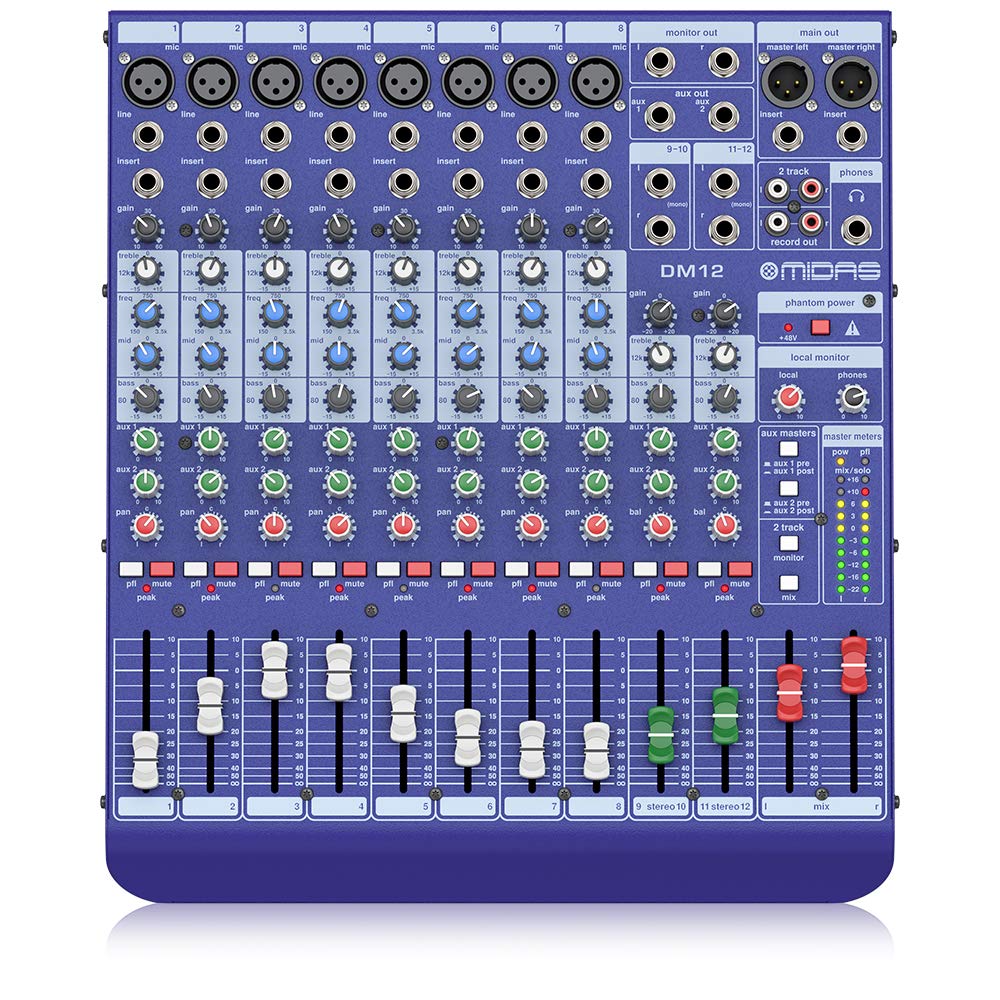 Amazon | MIDAS DM12 | ミキサー | 楽器・音響機器