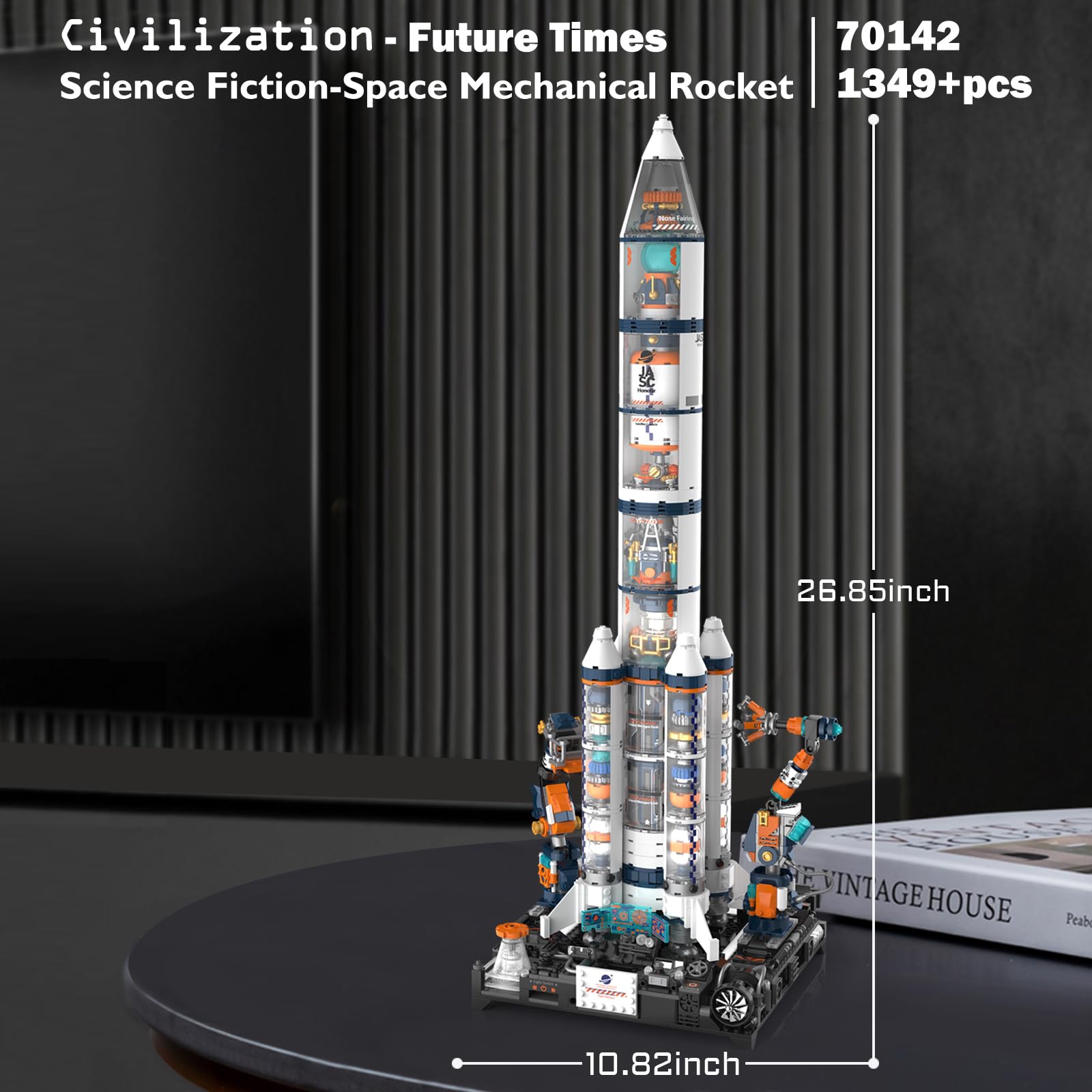Amazon.com: JMBricklayer Space Rocket Building Sets for Boys