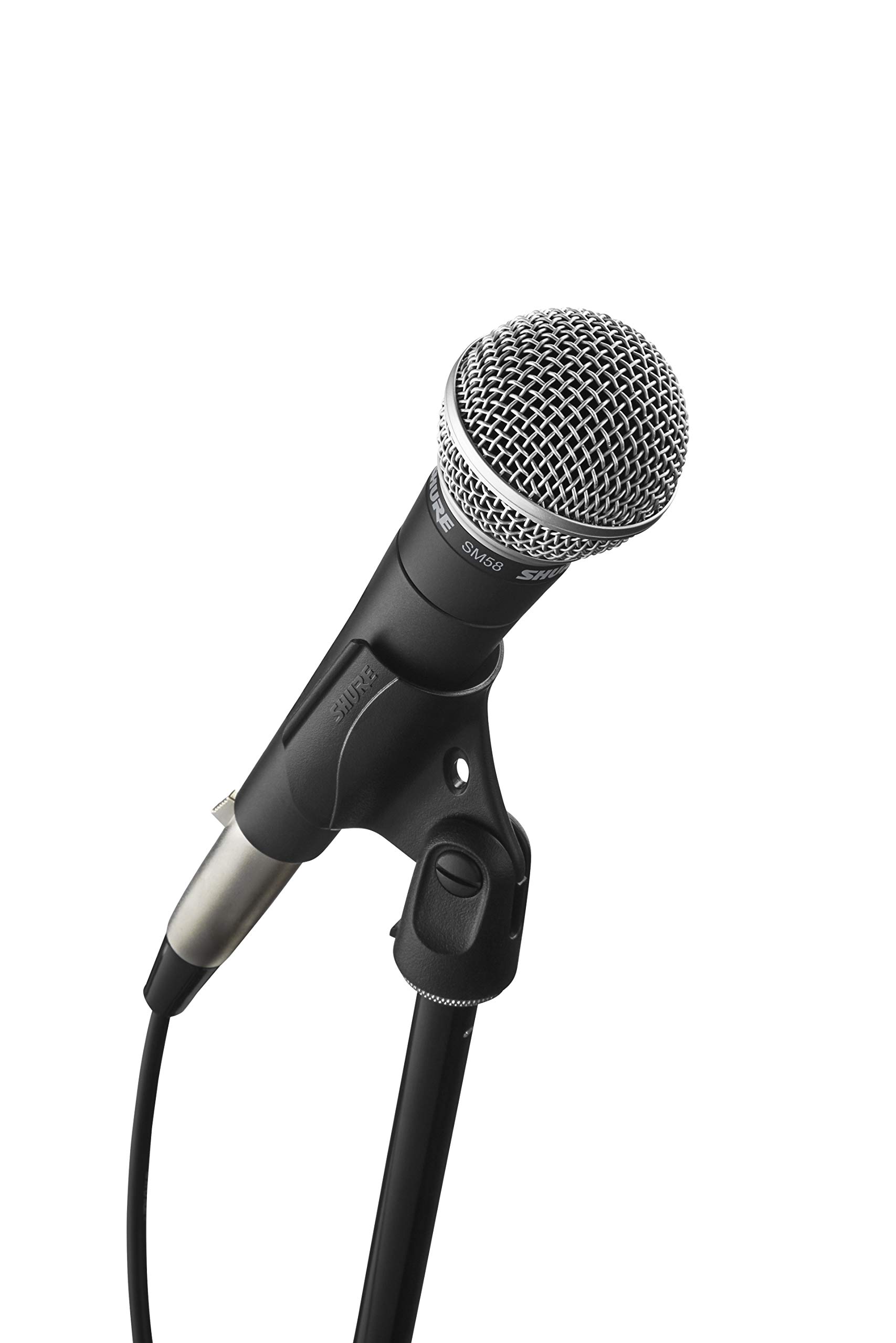 Amazon.co.jp: SHURE SM58 + マイクケーブル + スタンド付き/ステージ