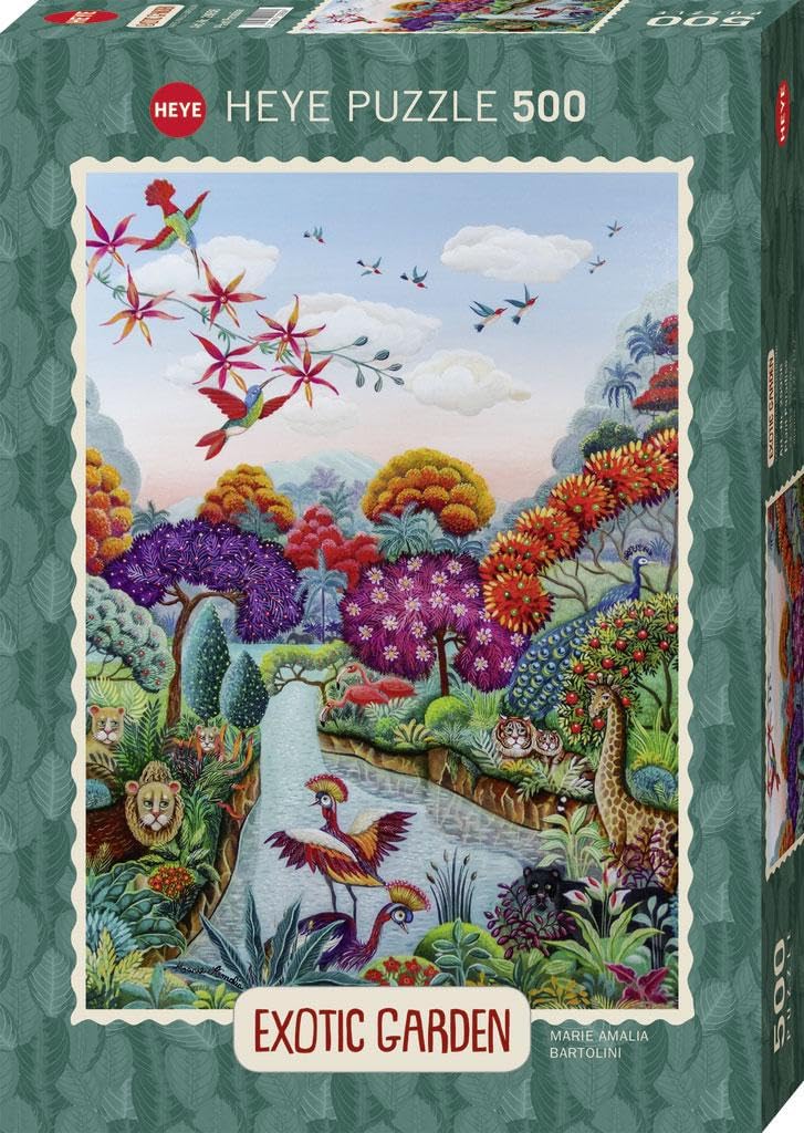 Amazon.com: Heye Plant Paradise, Exotic Garden 500 Teile Puzzle