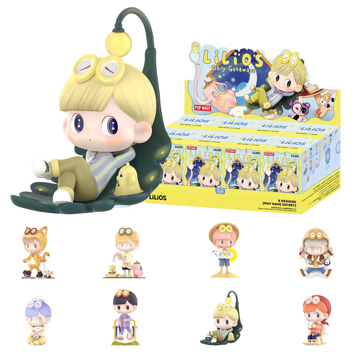 Amazon.co.jp: POP MART LiLiOS Daily Getaways シリーズ 【アソート