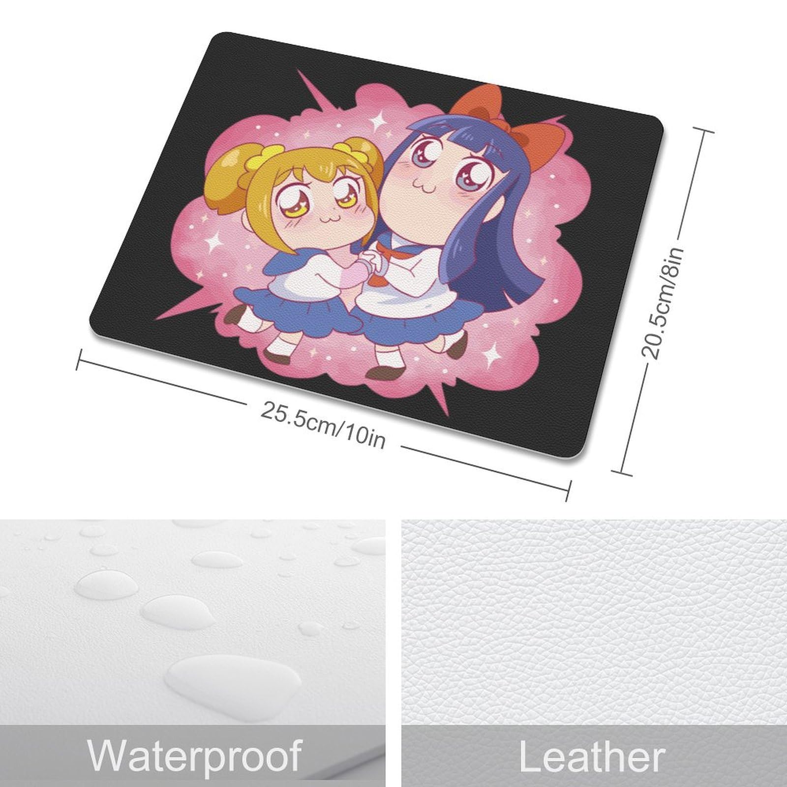 Amazon.co.jp: ポプテピピック ポプ子 ピピ美 マウスパット アニメ