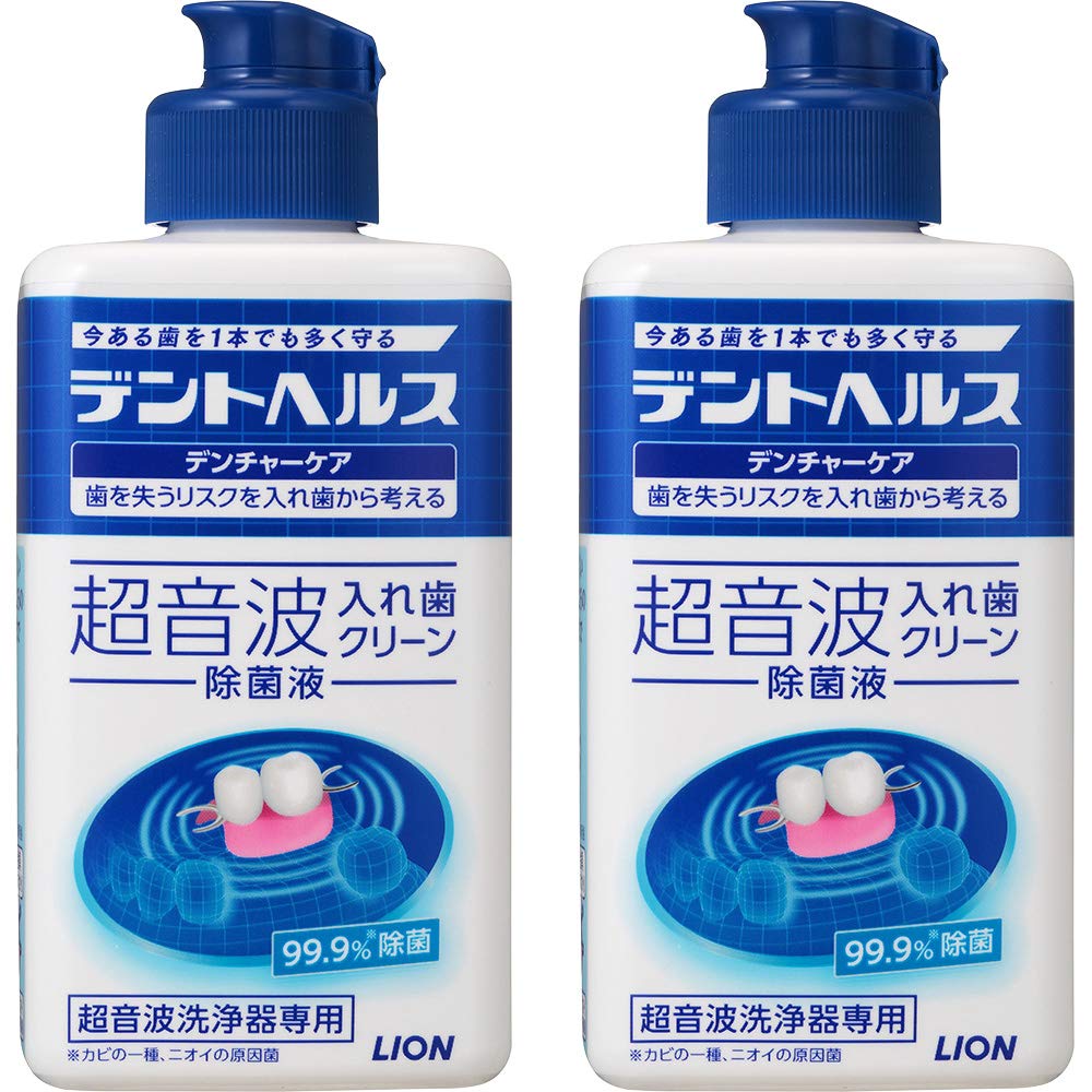 Amazon | デントヘルス デンチャーケア 超音波入れ歯クリーン除菌液