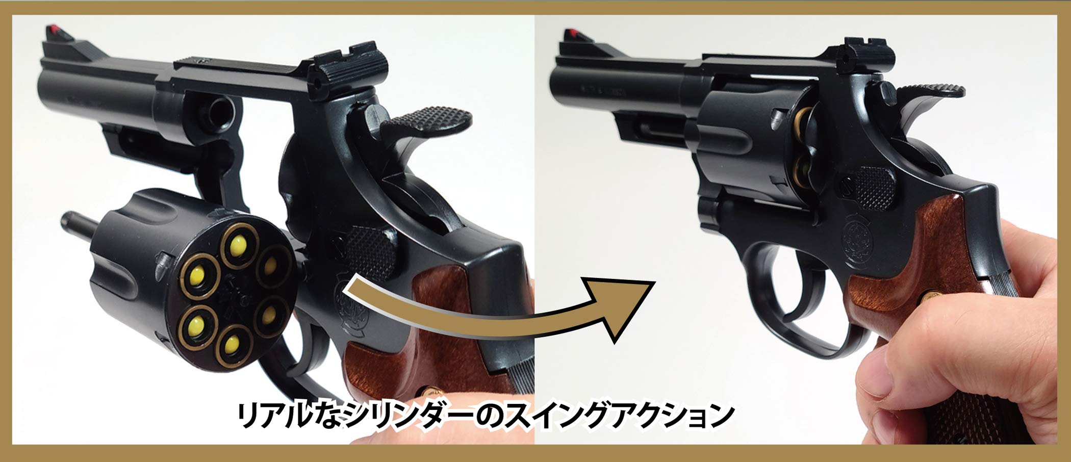 Amazon | クラウンモデル ホップアップエアリボルバー No.21 S&W M19