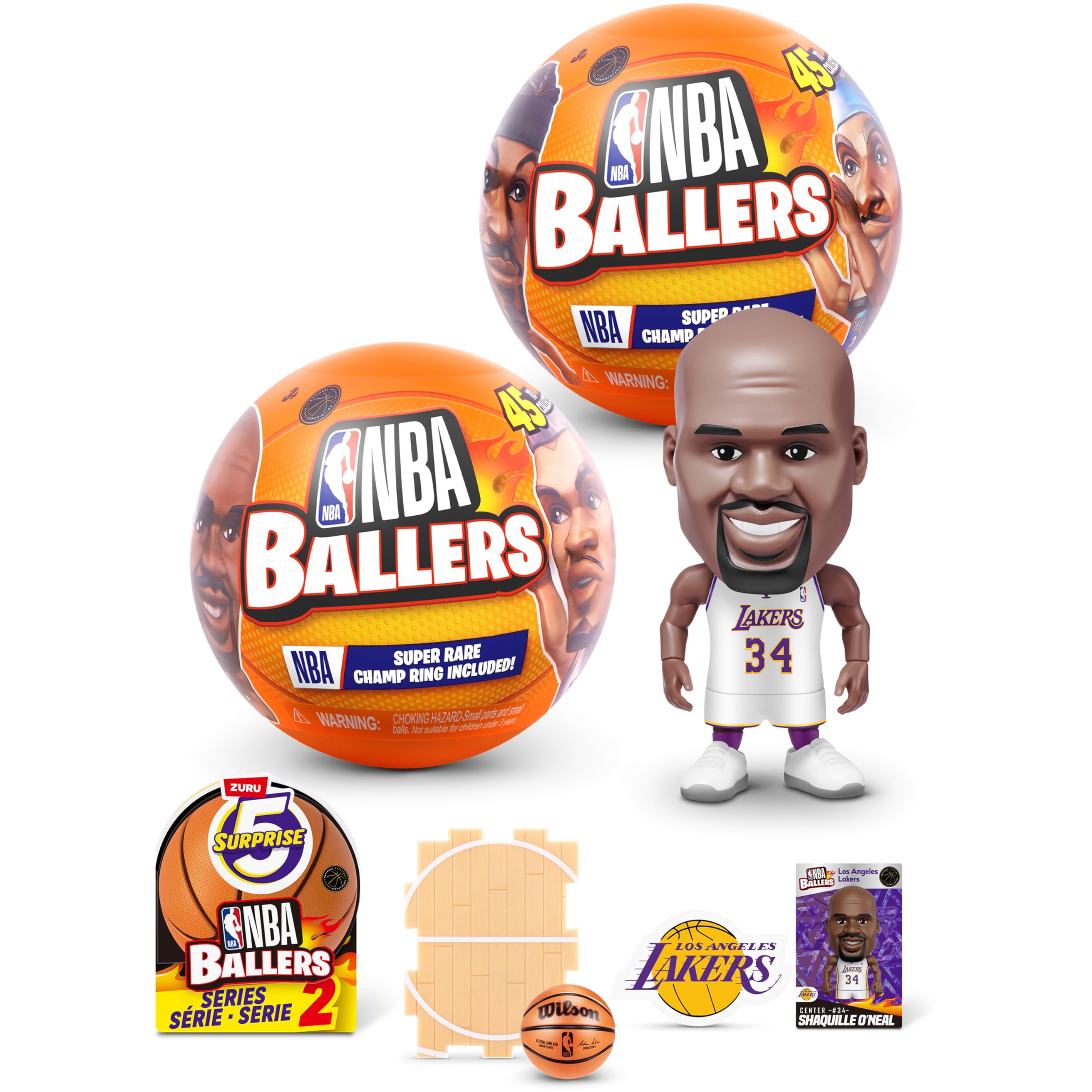 Amazon.co.jp: ZURUのサプライズNBAボーラーシリーズ25個。NBA
