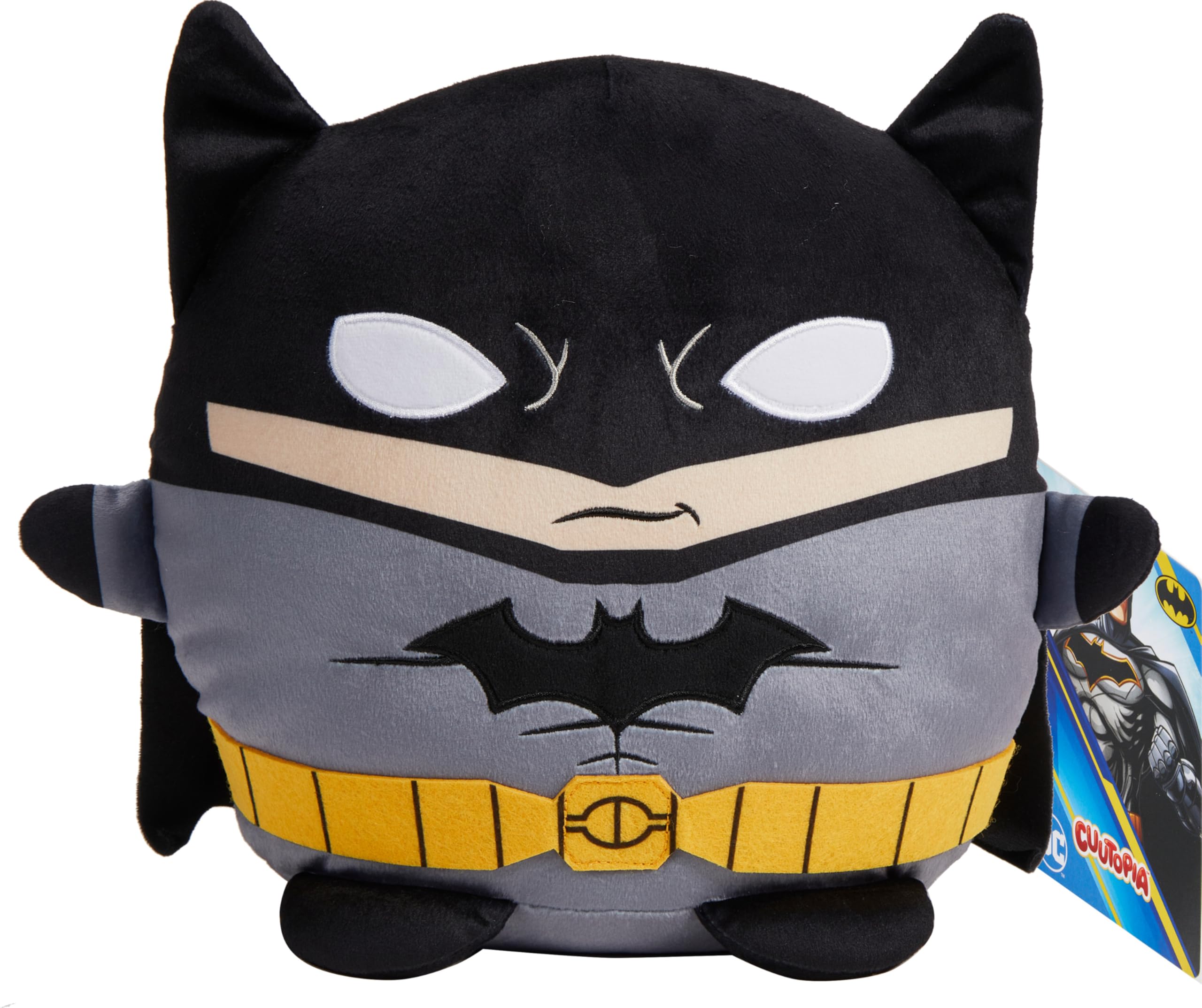 Amazon.co.jp: Mattel DC Cuutopia バットマン ぬいぐるみ スーパー