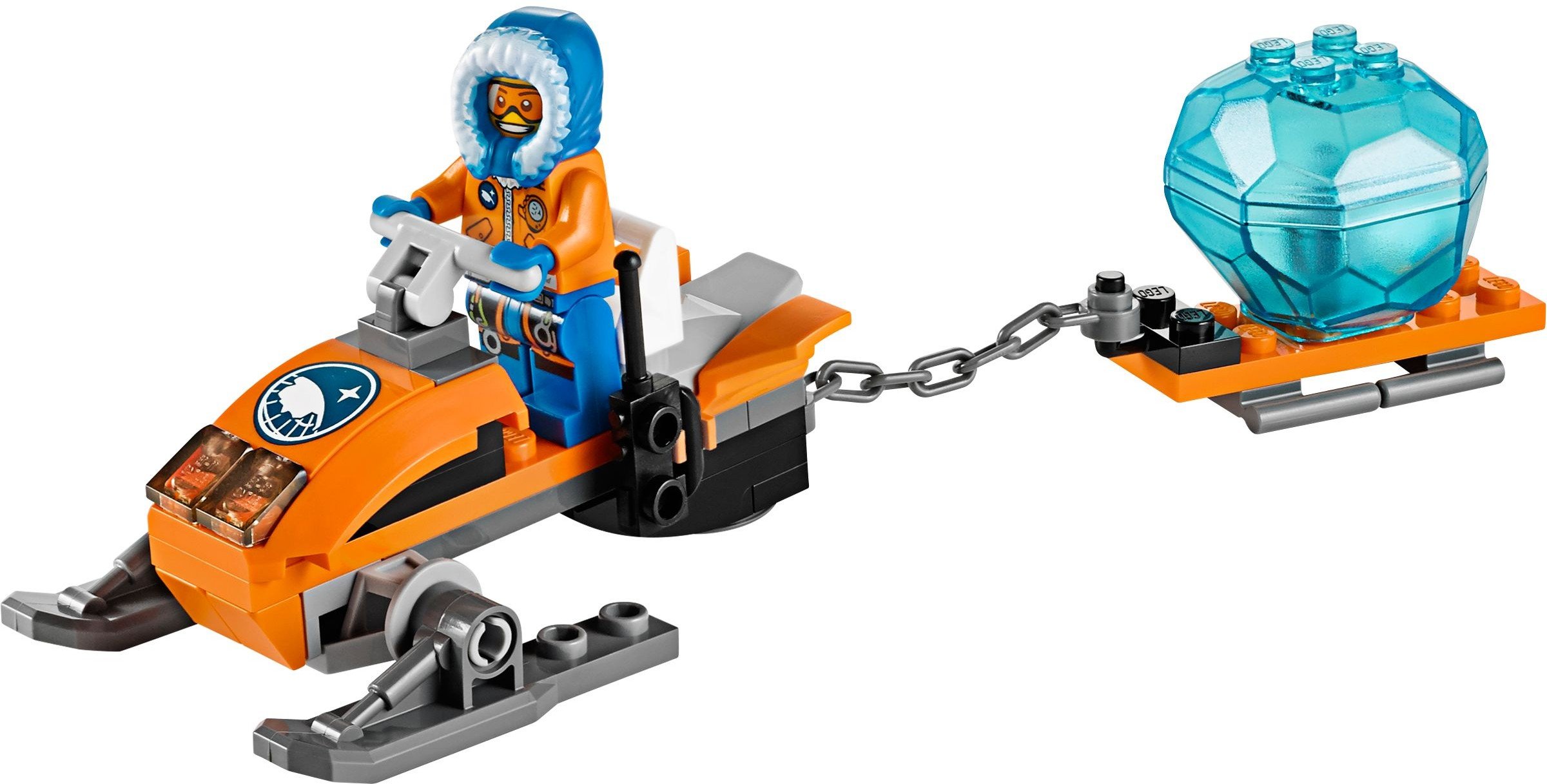 Amazon.com: LEGO City Arctic Snowmobile 60032 Building Toy : Toys