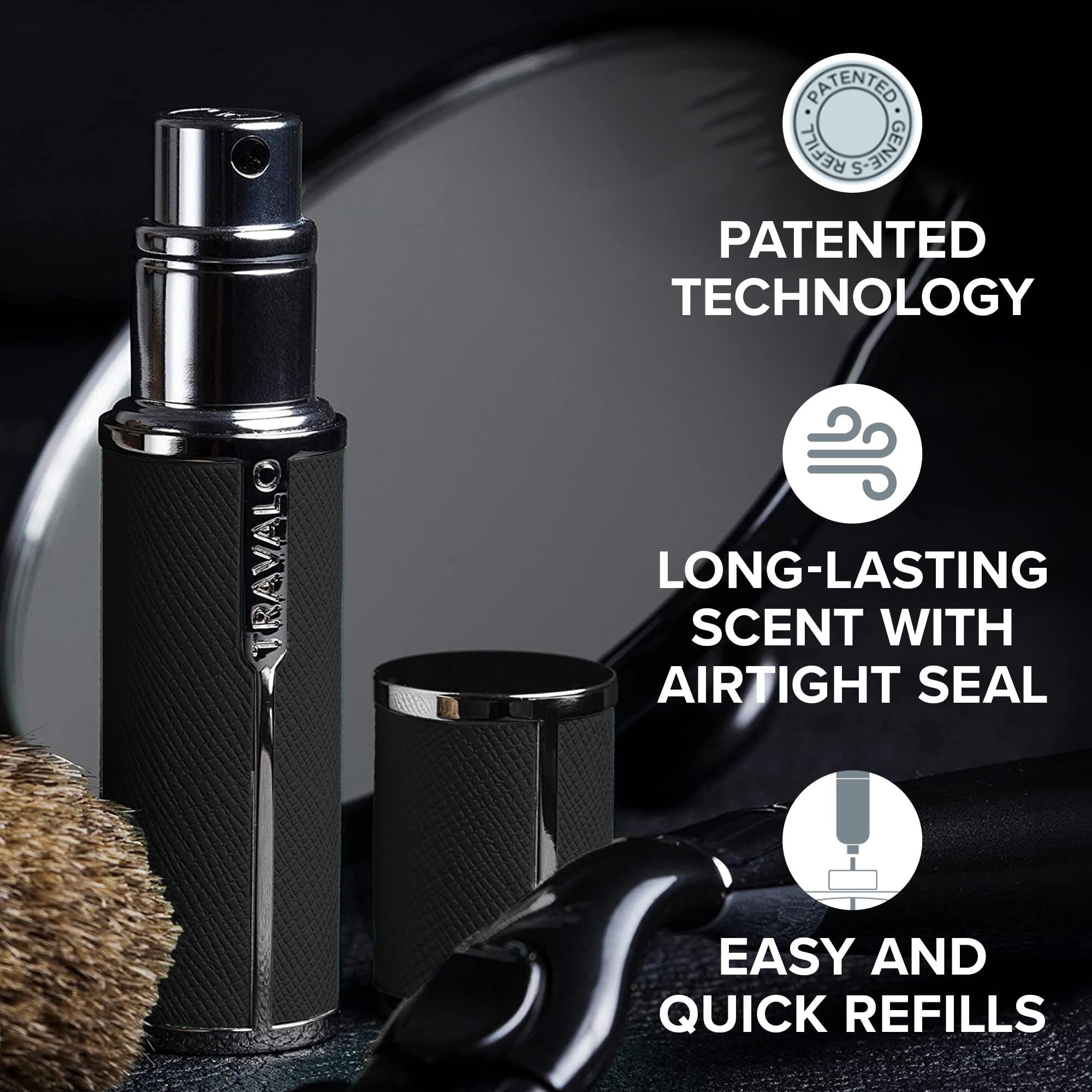 Amazon.com: Travalo Milano Perfume Atomizer - Leak-Proof and TSA