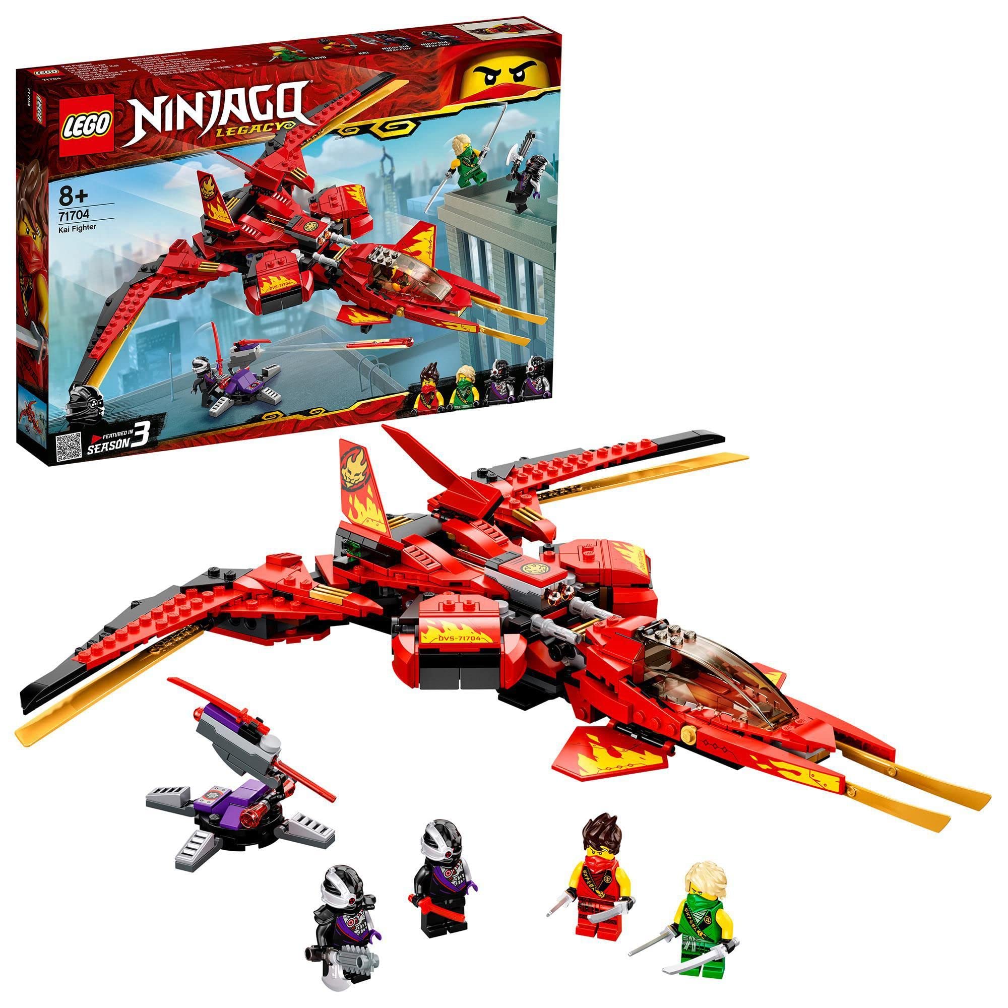 Amazon.co.jp: レゴ(LEGO) ニンジャゴー カイ・ファイター 71704