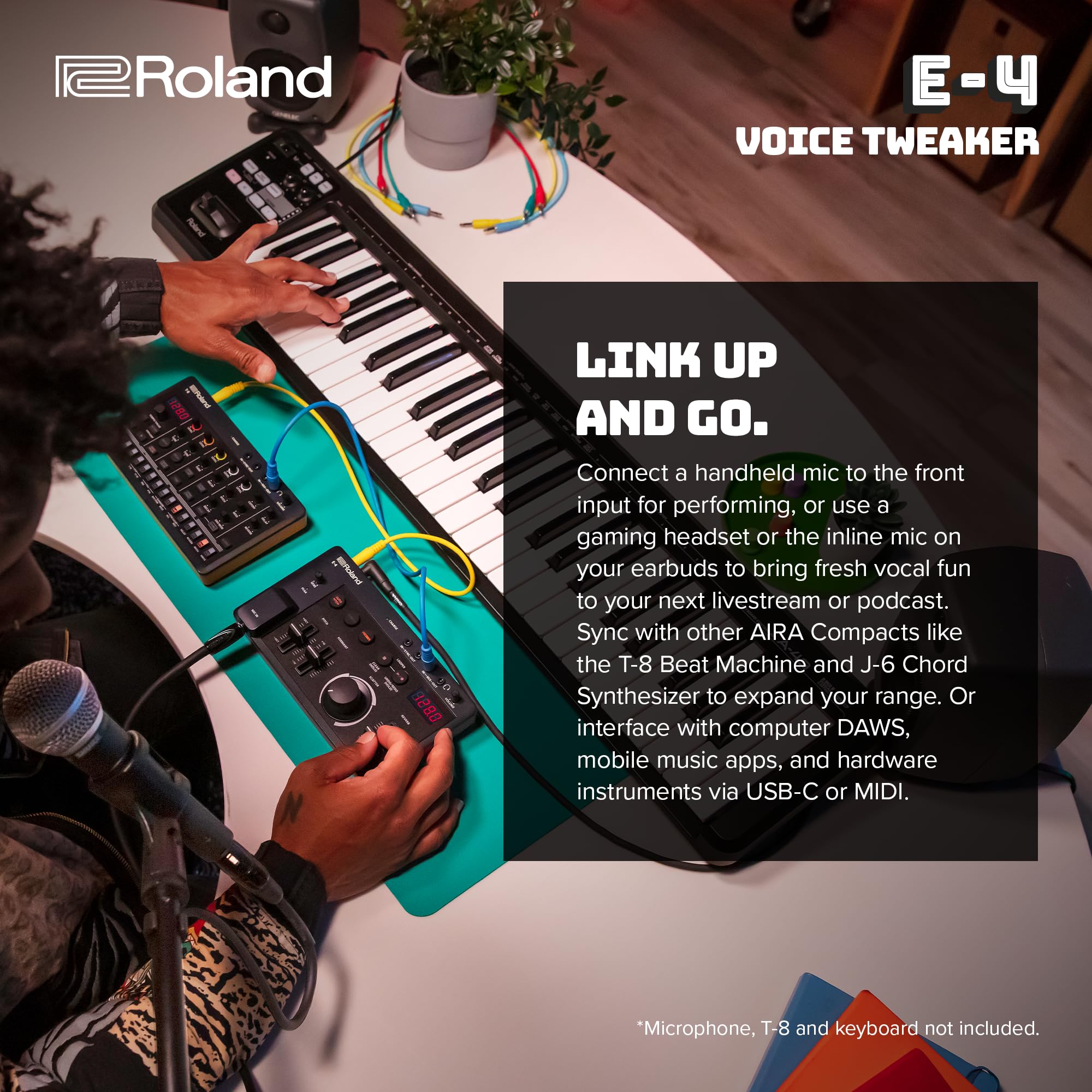 Amazon.co.jp: Roland ローランド AIRACompact VOICE TWEAKER E-4