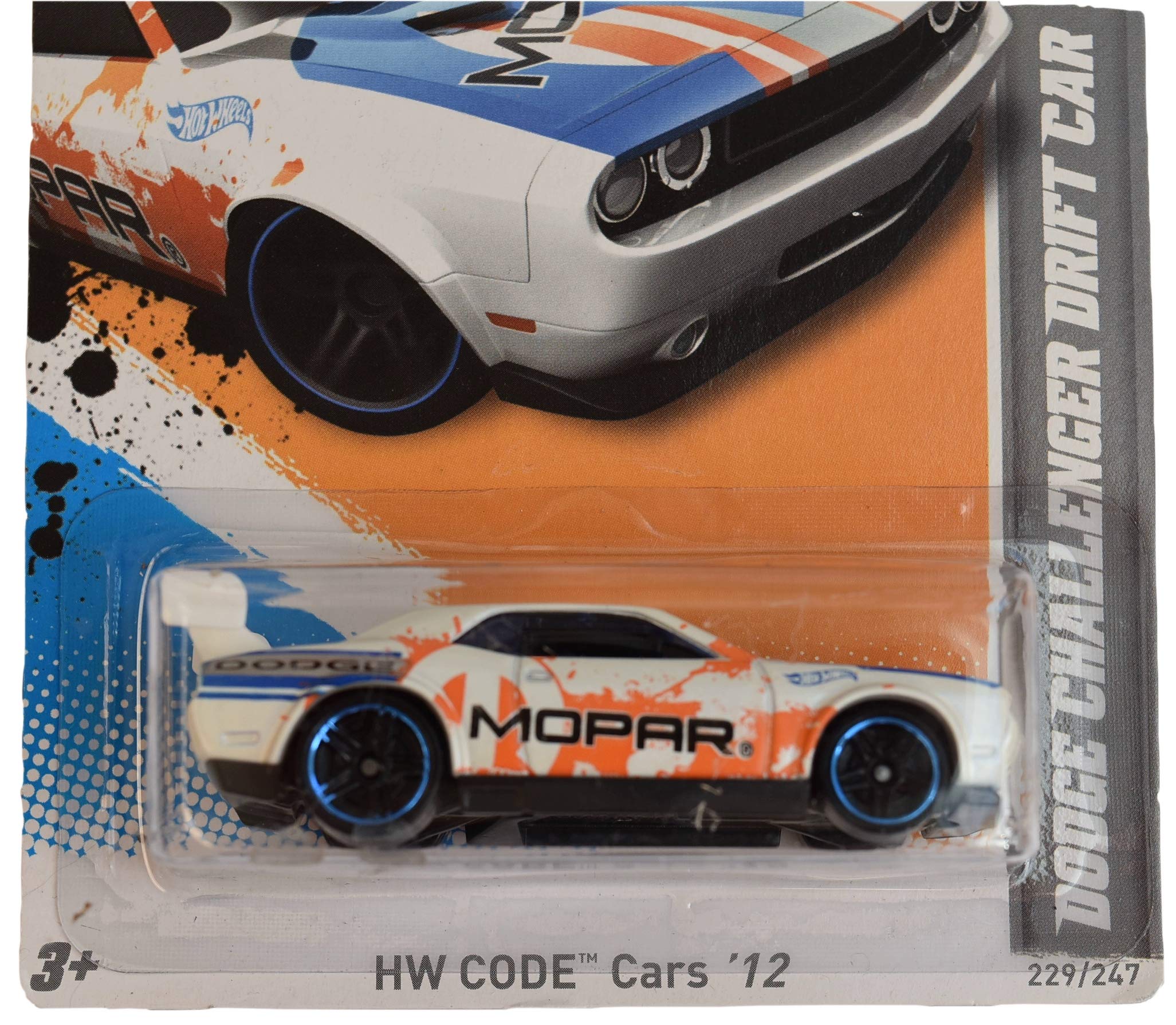 Amazon.com: Hot Wheels 2012 Code Cars 4/22 Dodge Challenger Drift