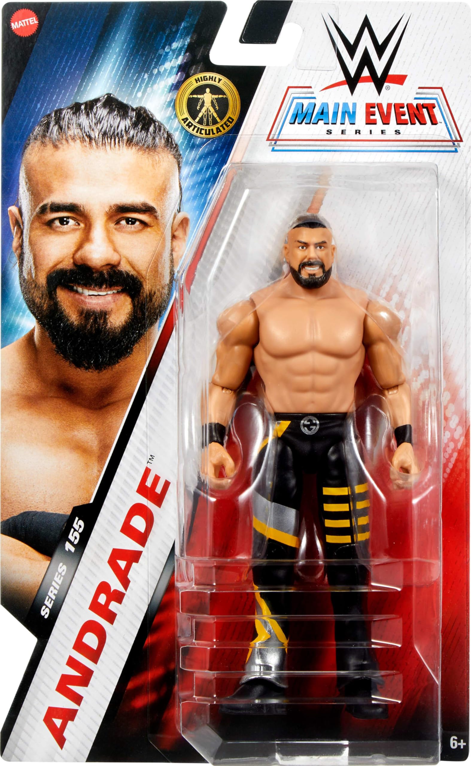 Amazon.co.jp: Mattel WWE アンドラーデ アクションフィギュア メイン